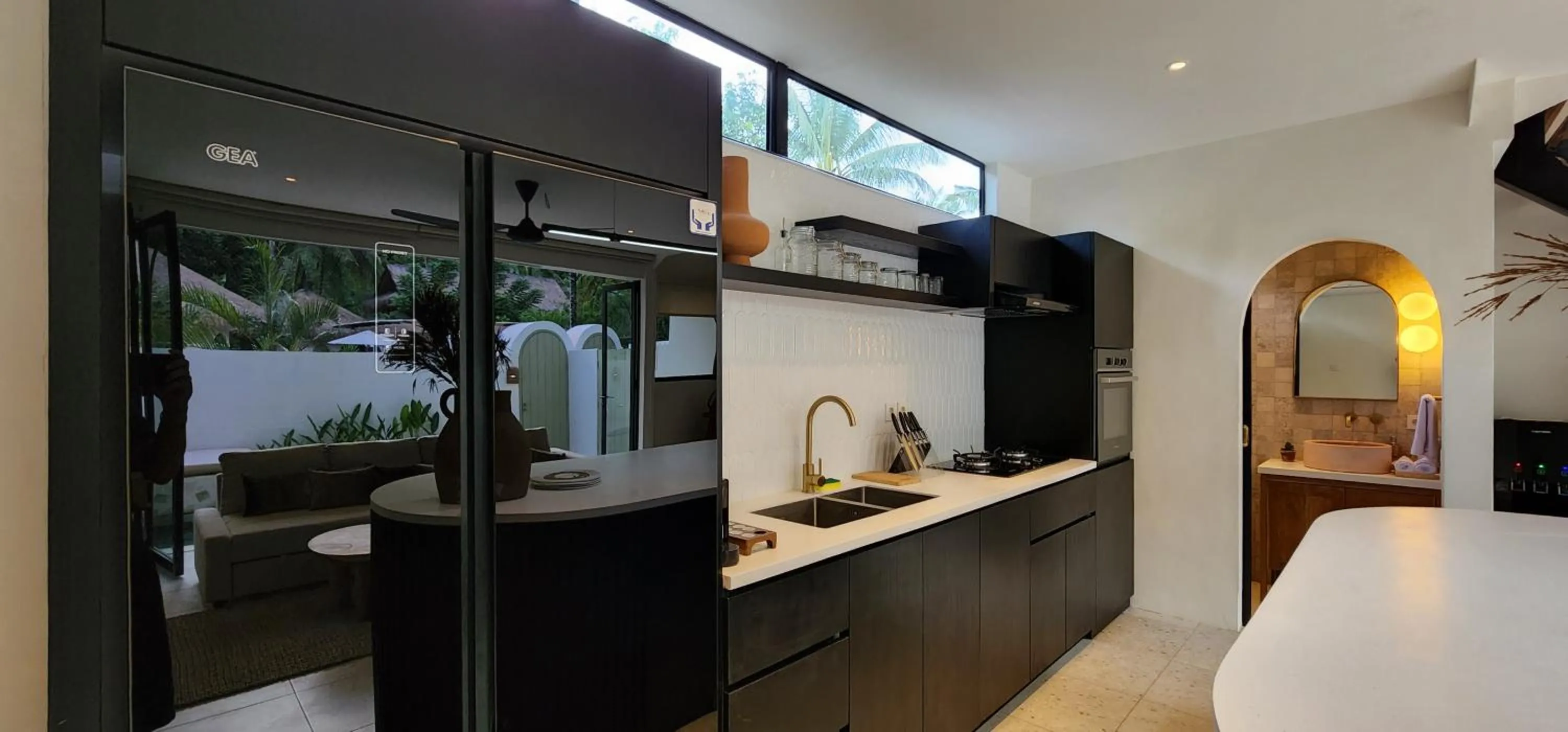 Kitchen or kitchenette in Tiu Oasis Lombok