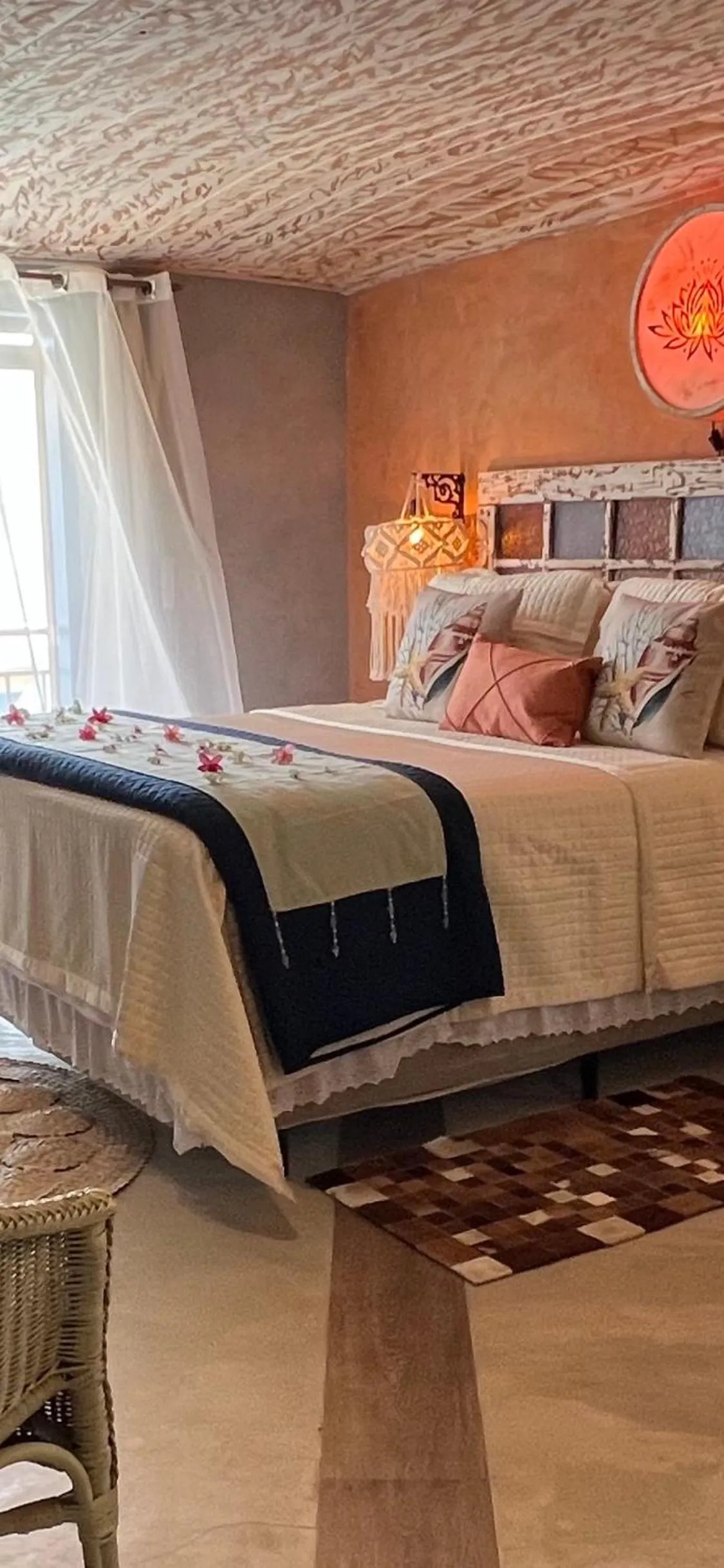 Bed in Villa Lulu Geribá