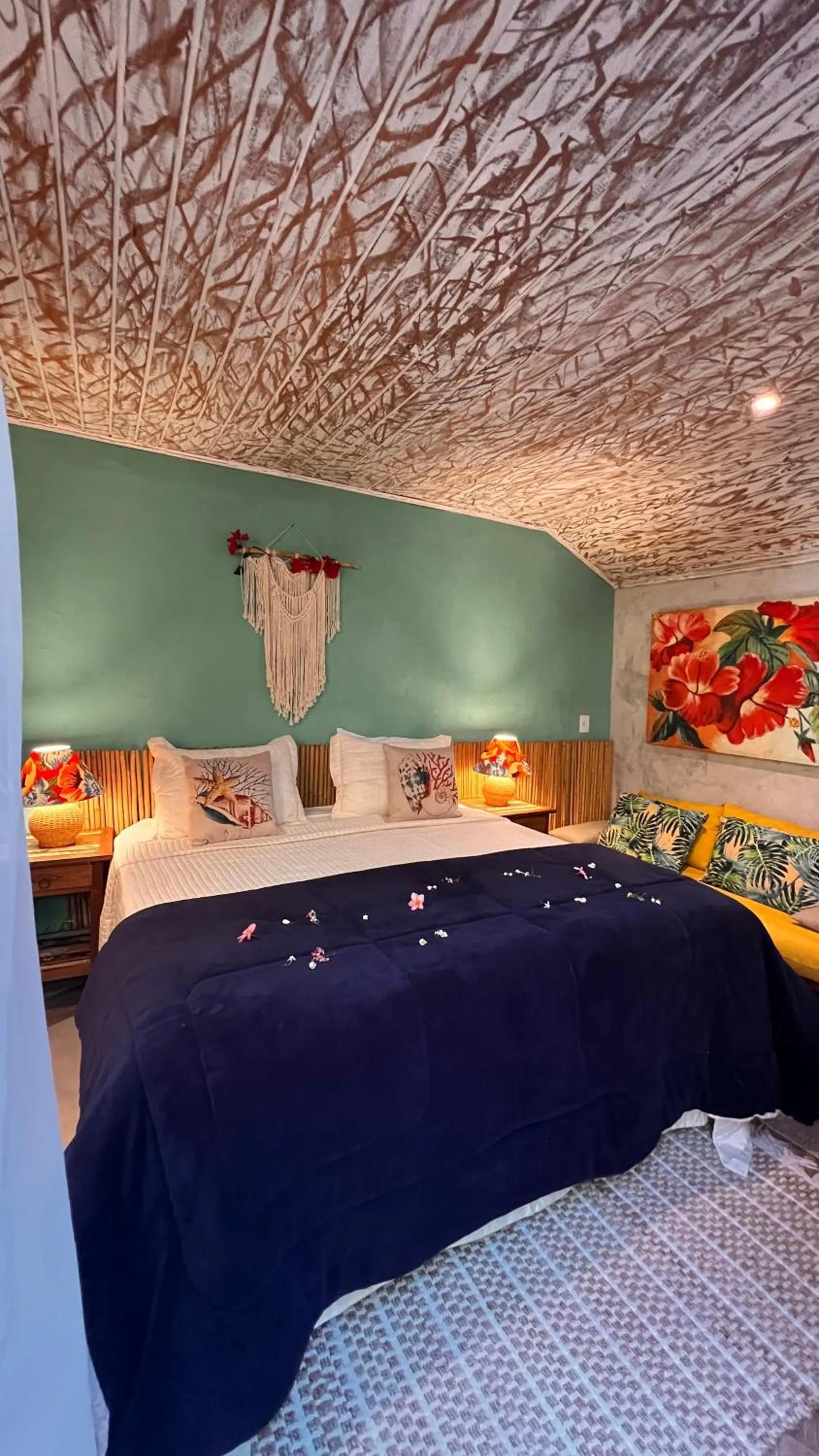 Bed in Villa Lulu Geribá