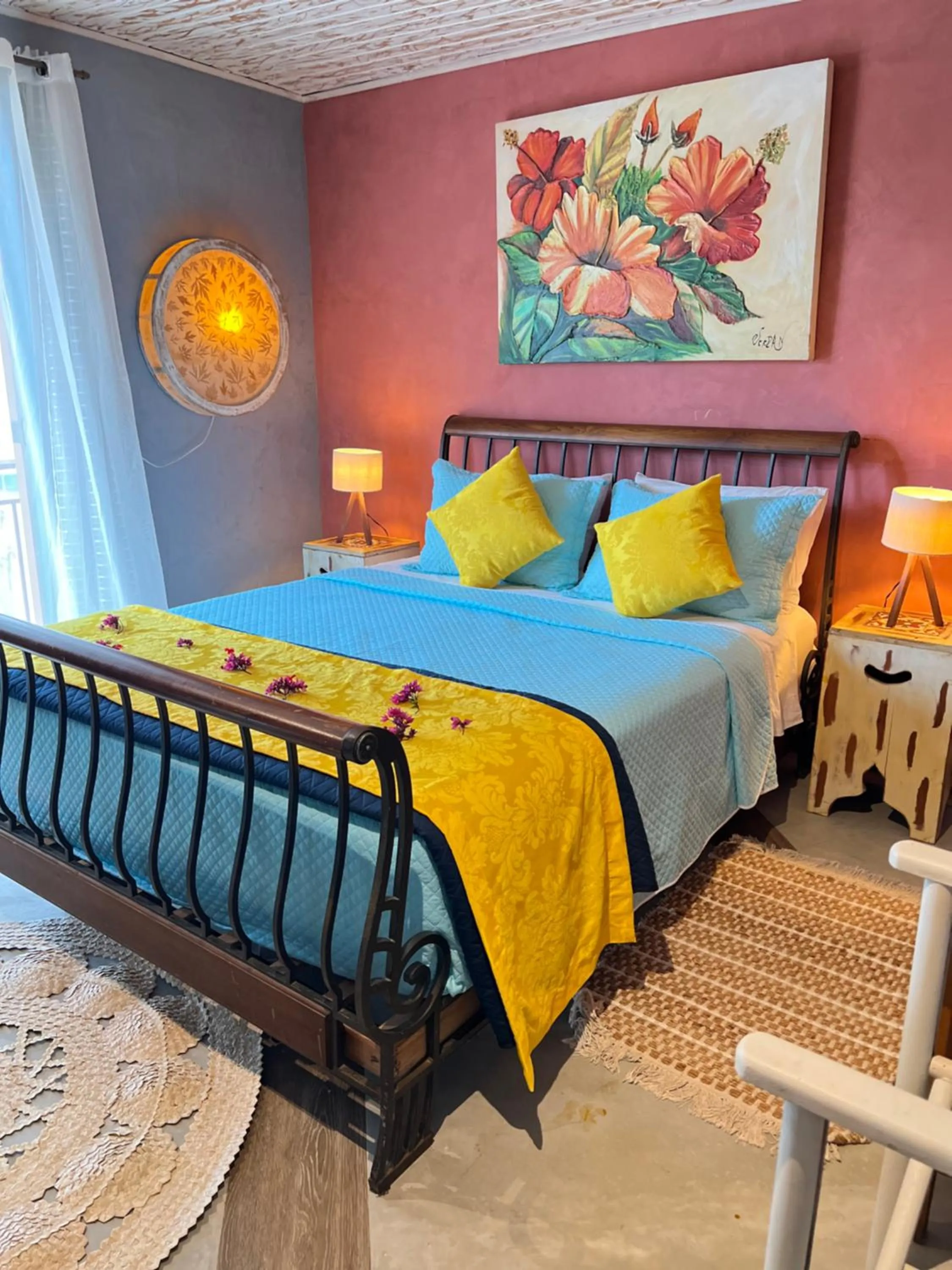 Bed in Villa Lulu Geribá