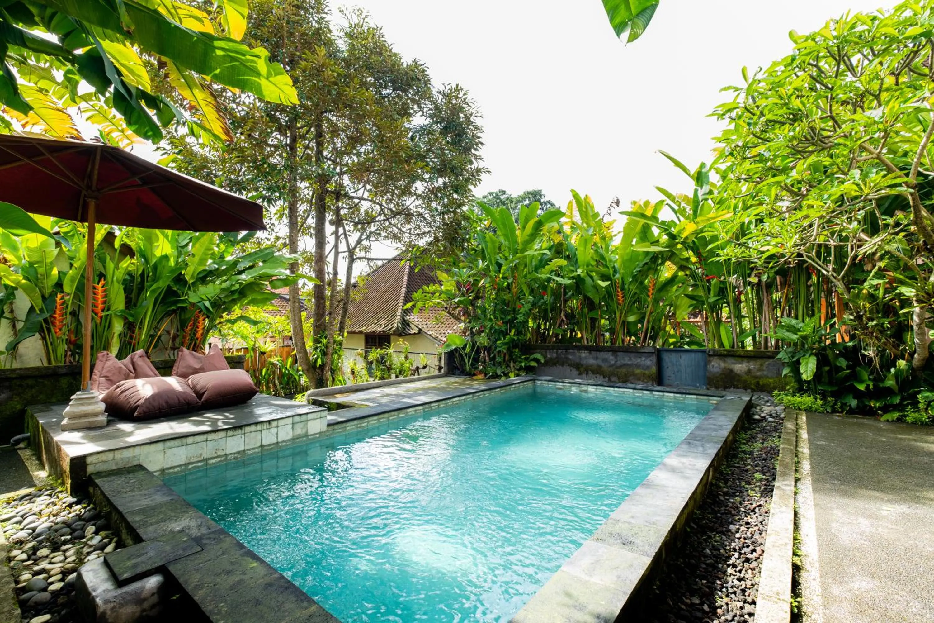 Swimming pool in Suweta Homestay with Private Pool by Supala