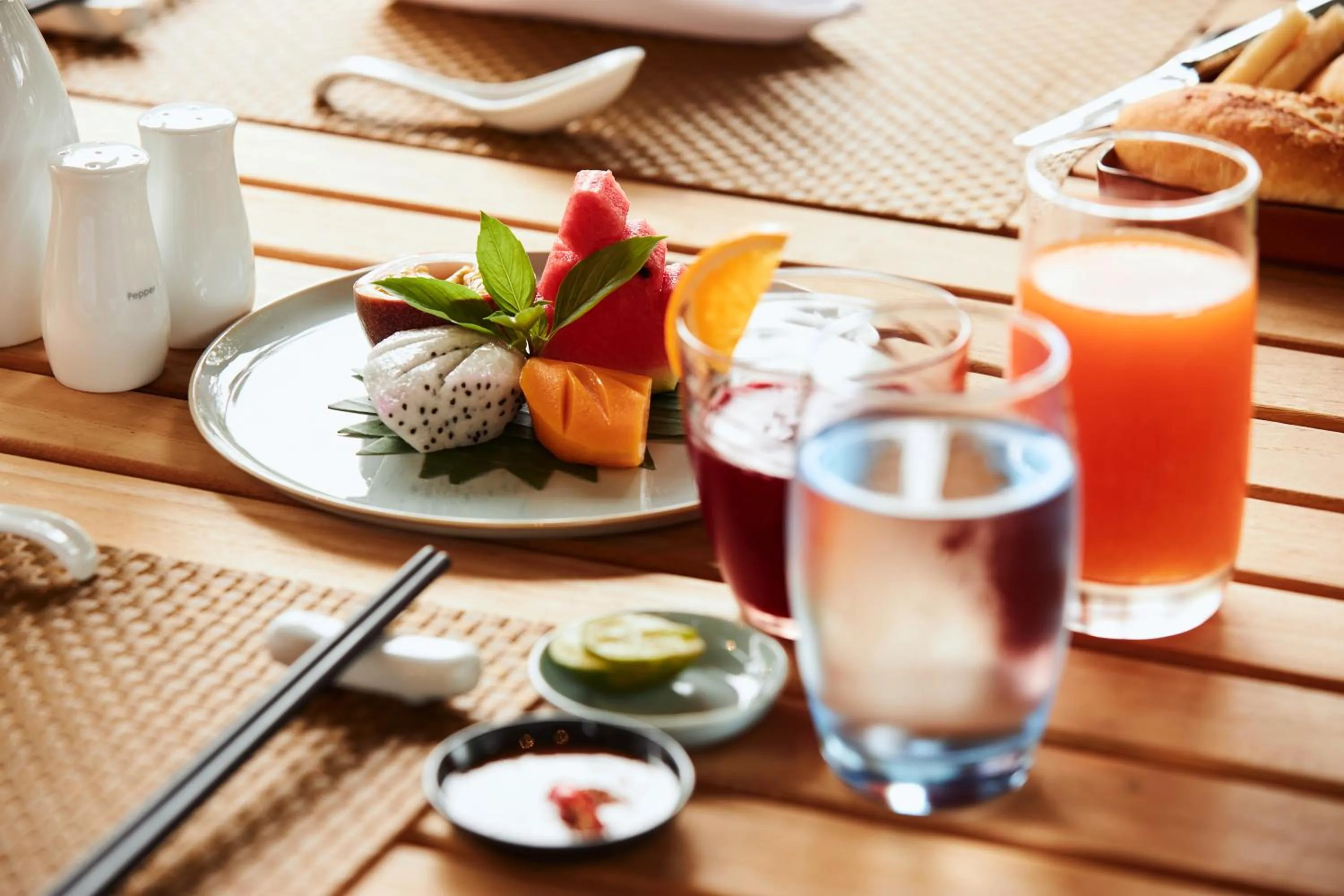 Breakfast in Angkor Green Gardens by Dara