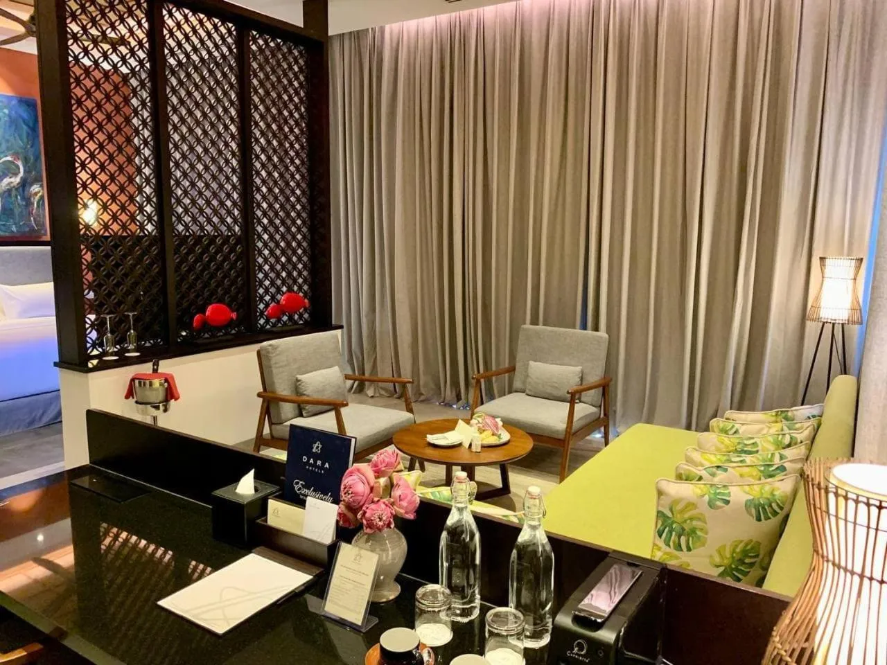 Living room in Angkor Green Gardens by Dara