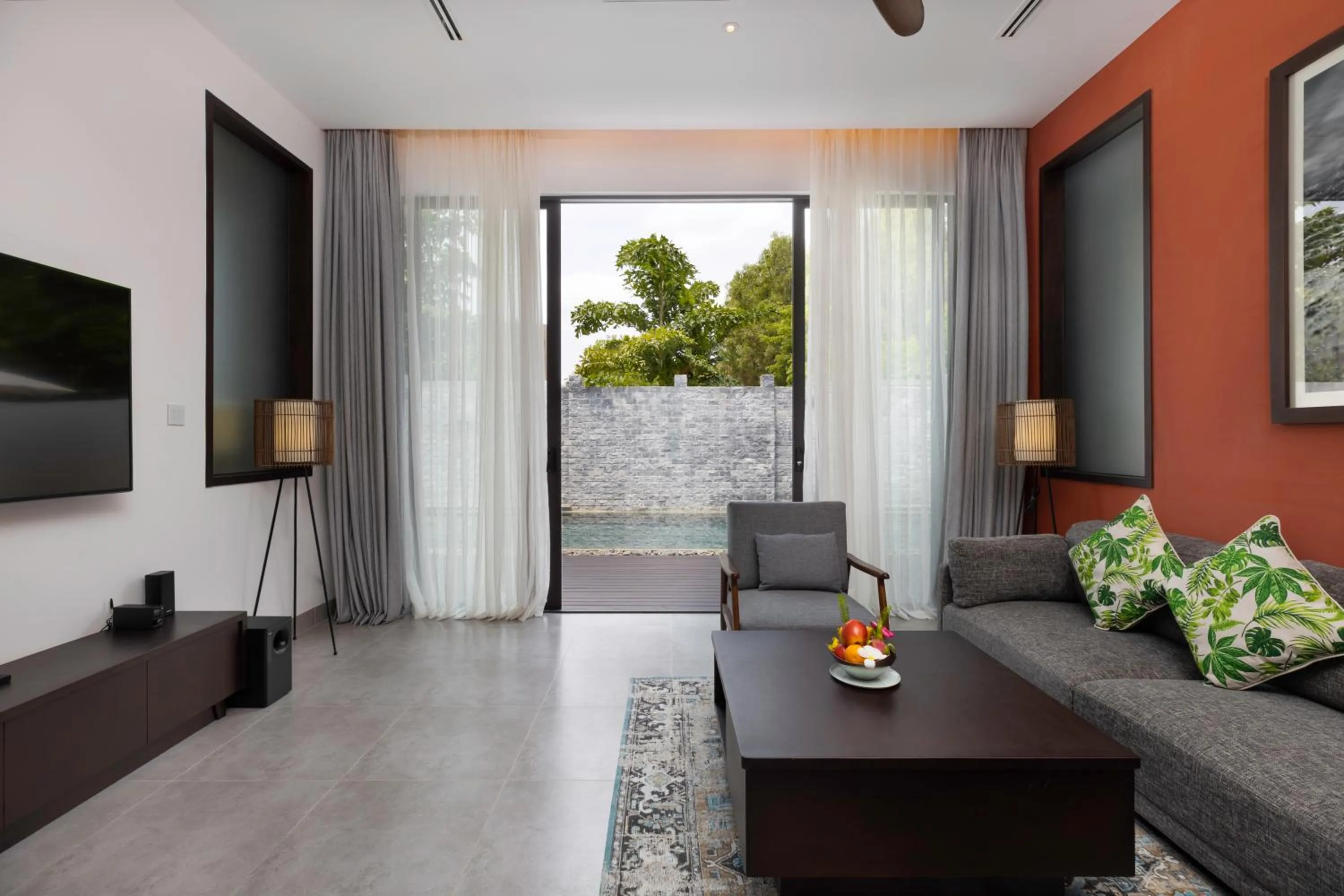 Living room in Angkor Green Gardens by Dara