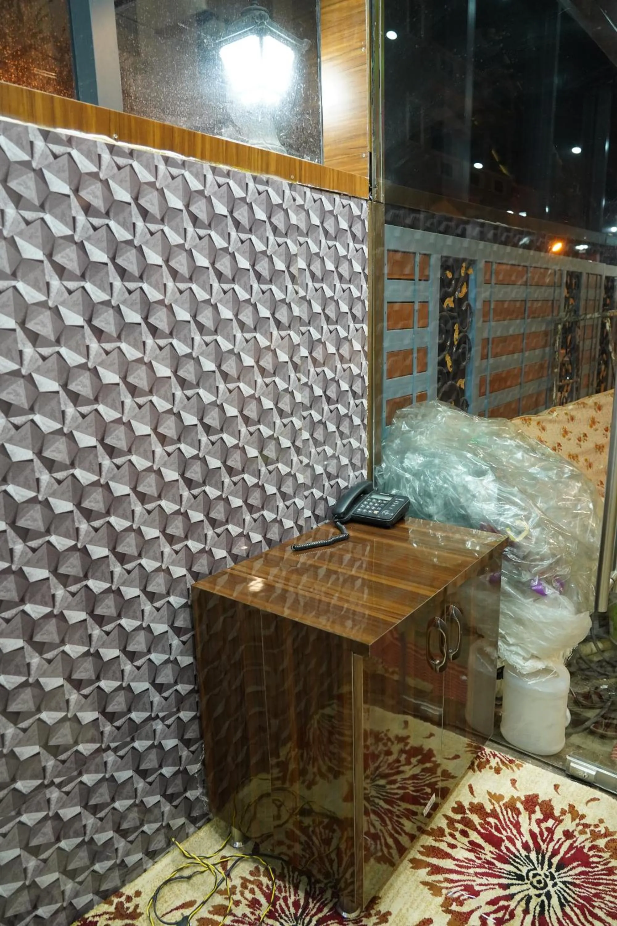 Seating area in Classia Suites