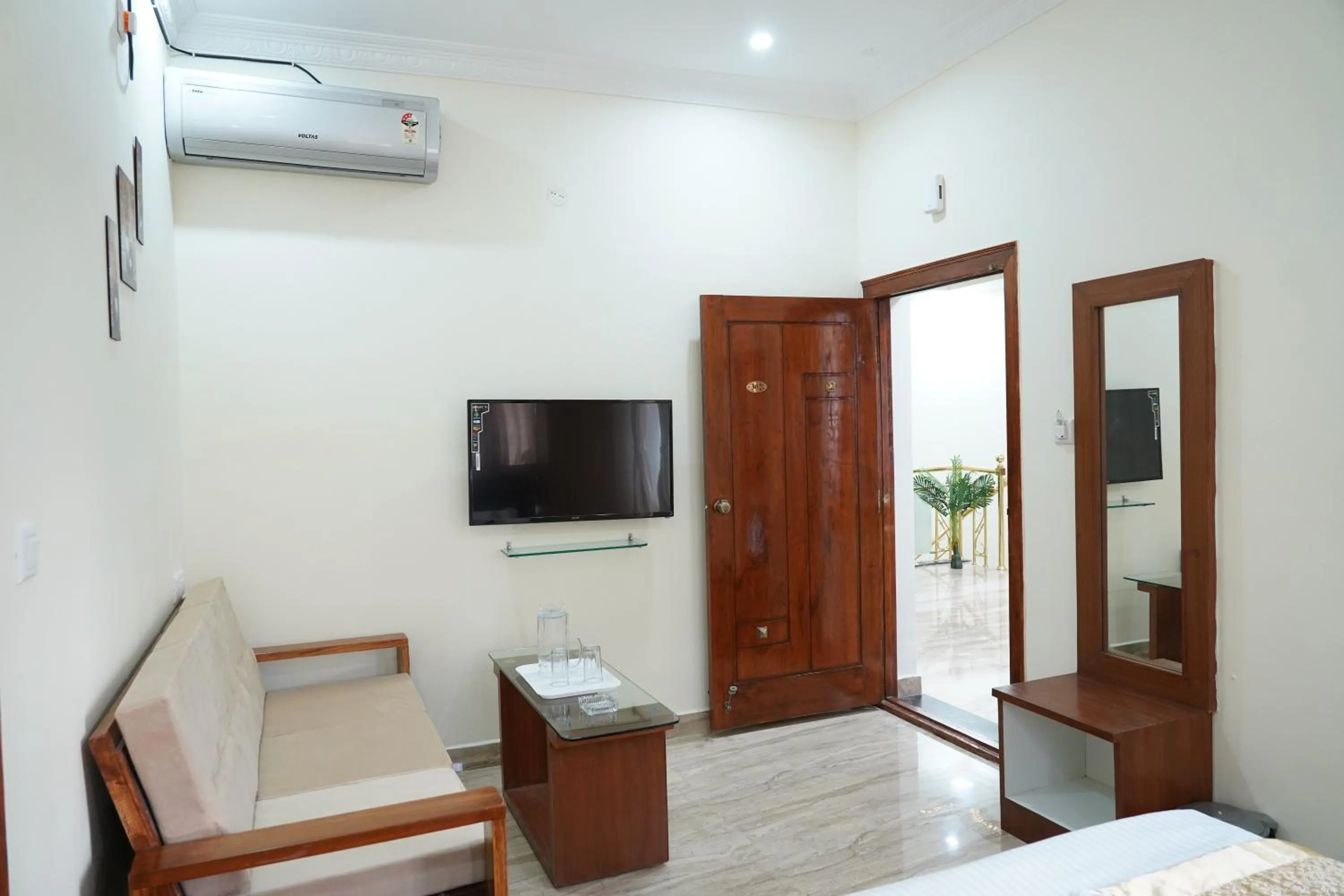 Living room in Classia Suites