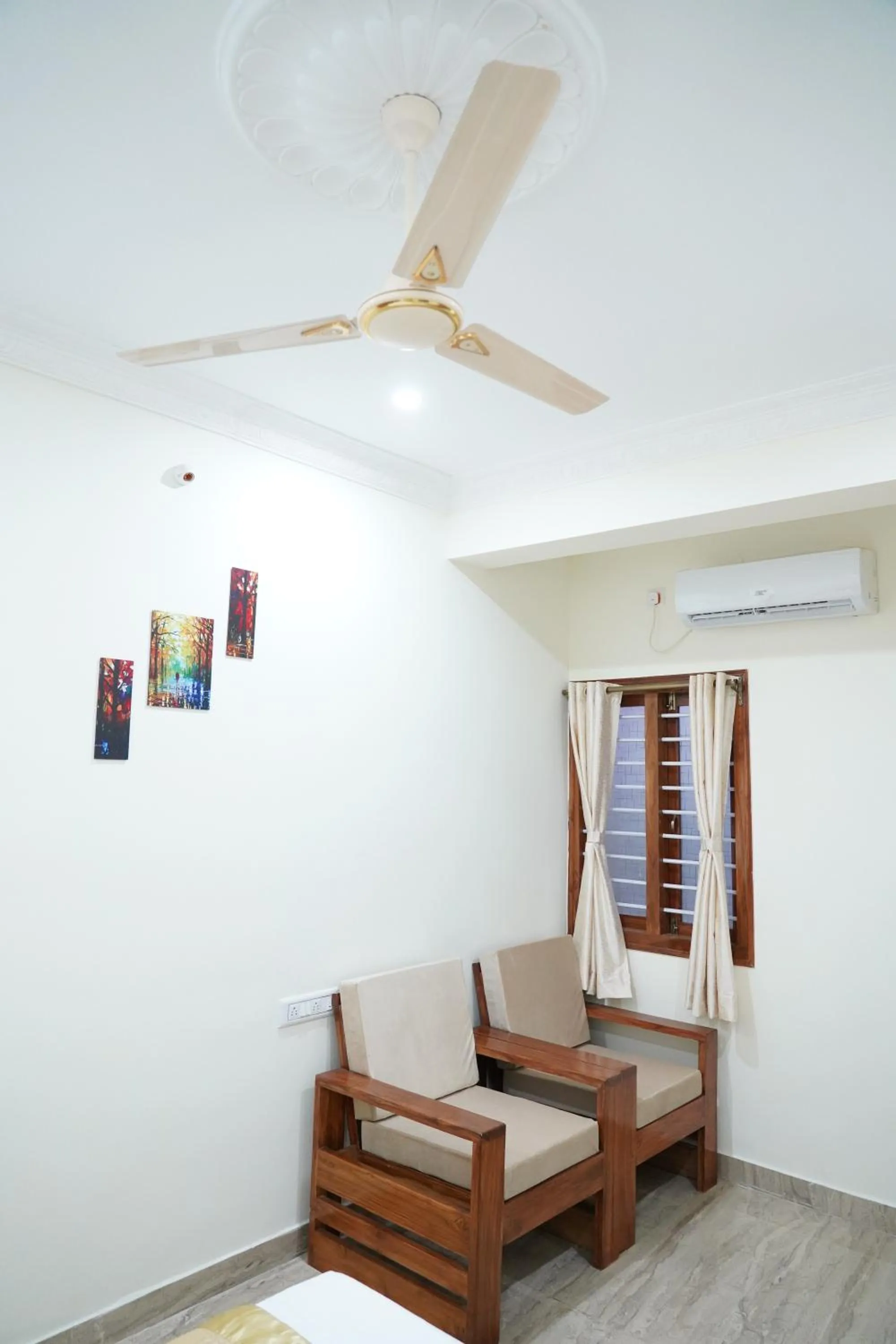 Seating area in Classia Suites