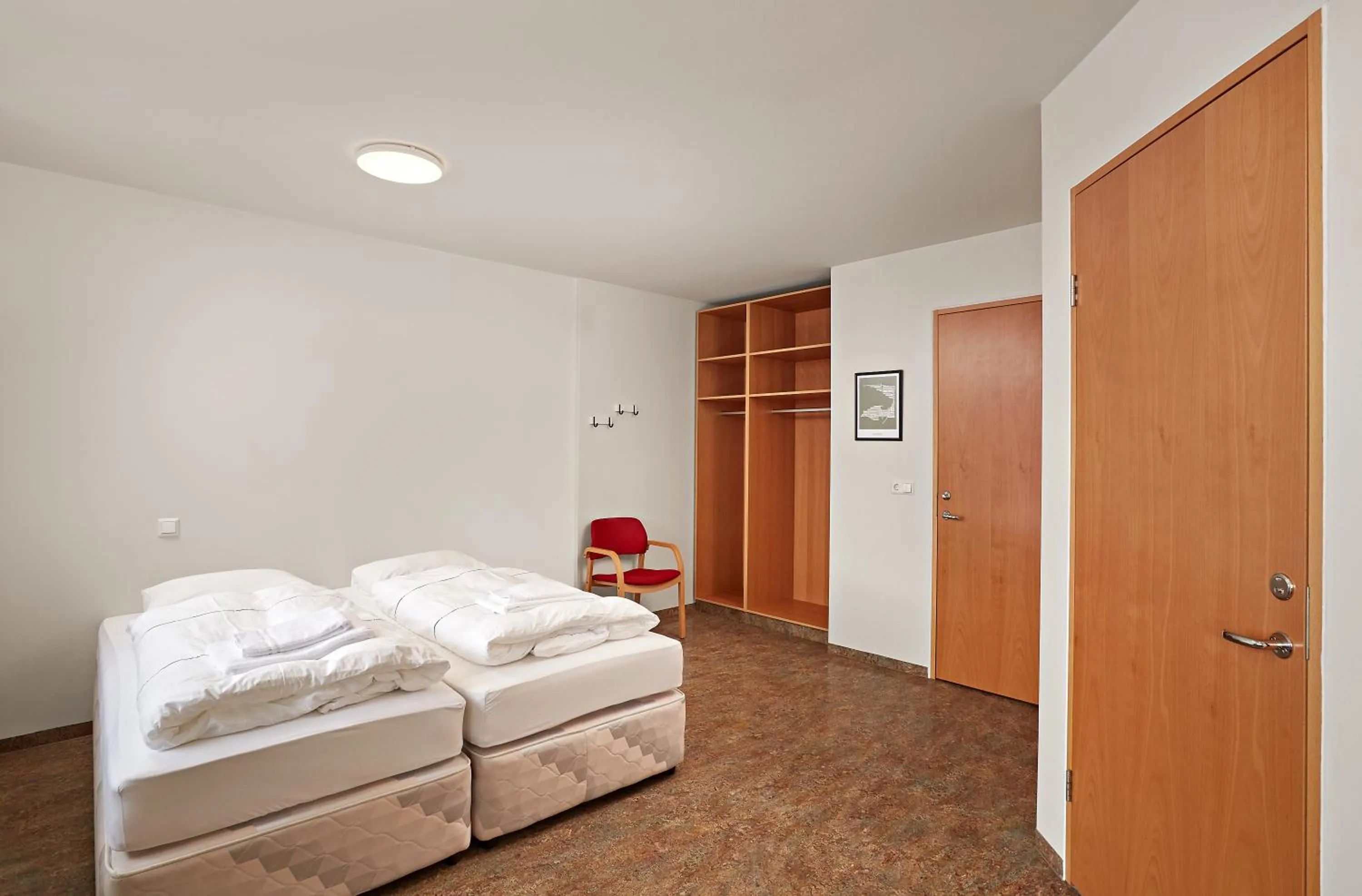 Bed in Hótel Torfnes