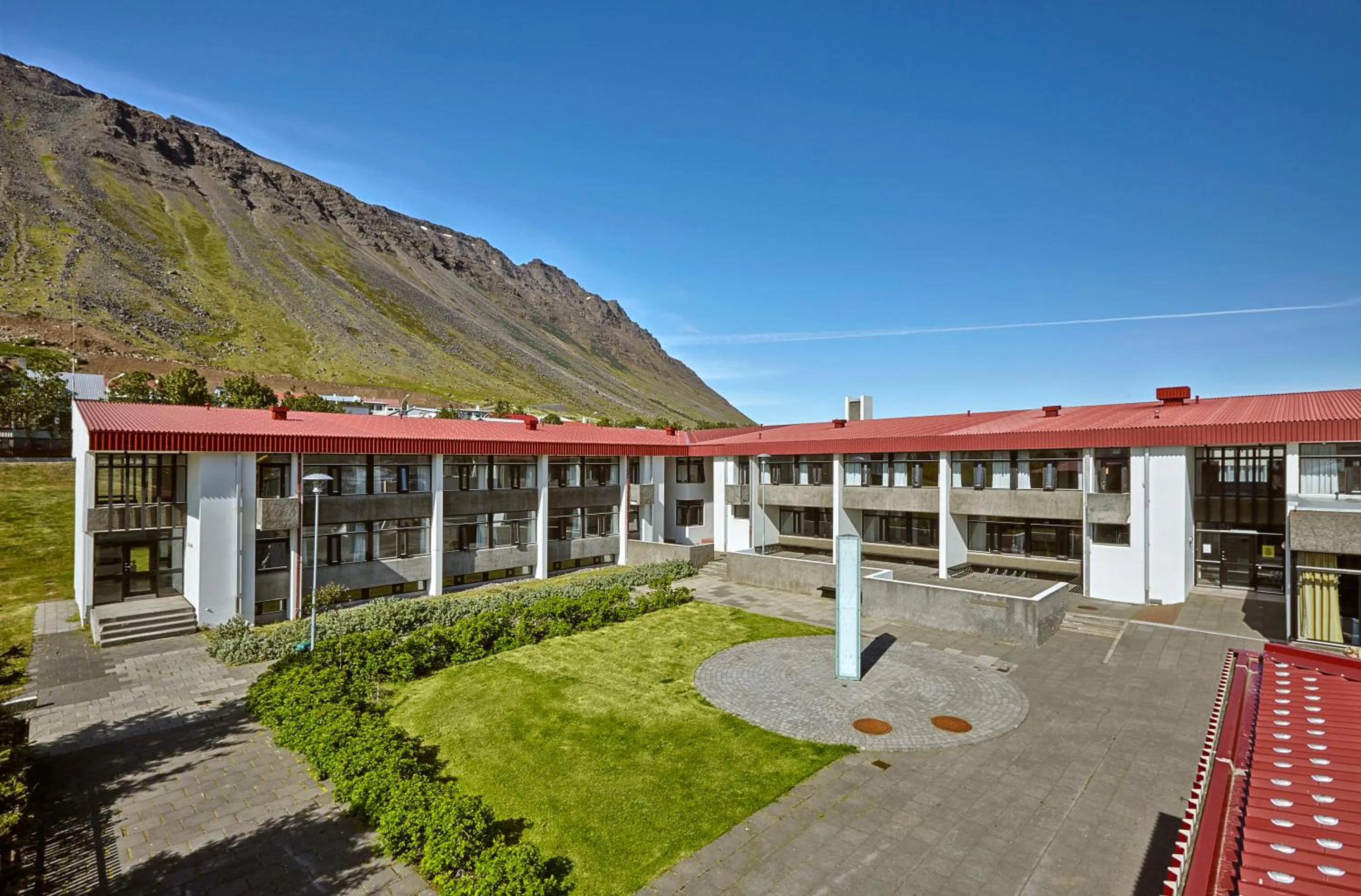 Patio in Hótel Torfnes