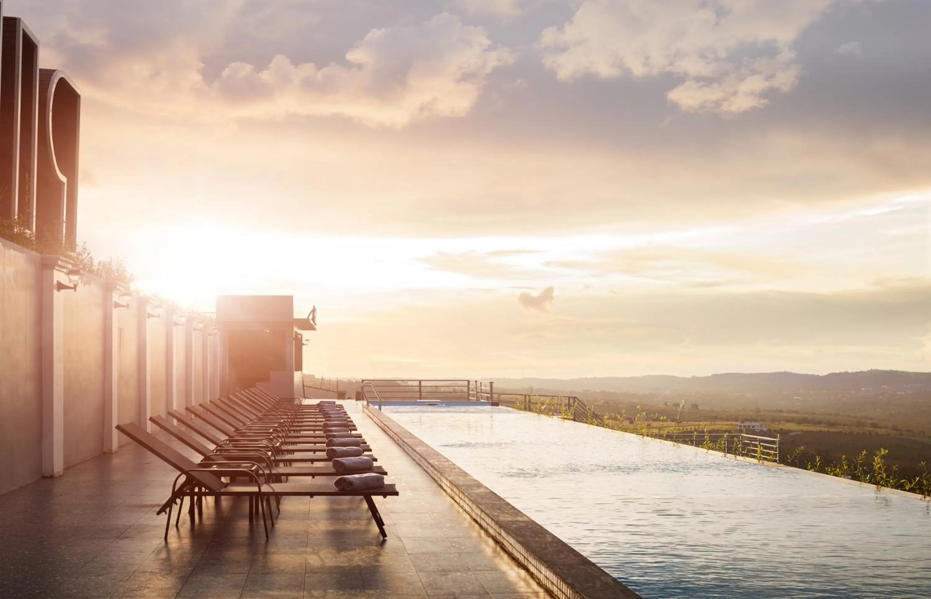 Swimming pool in Pidoma Resort by EHM