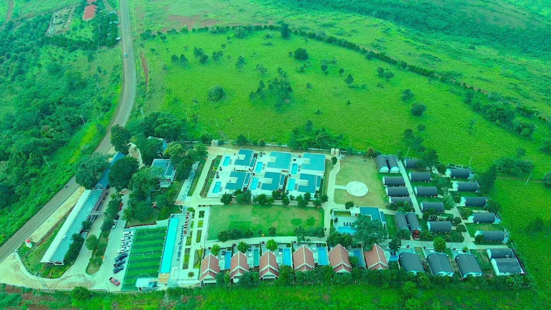 Bird's eye view in Pidoma Resort by EHM Bird's eye view in Pidoma Resort by EHM