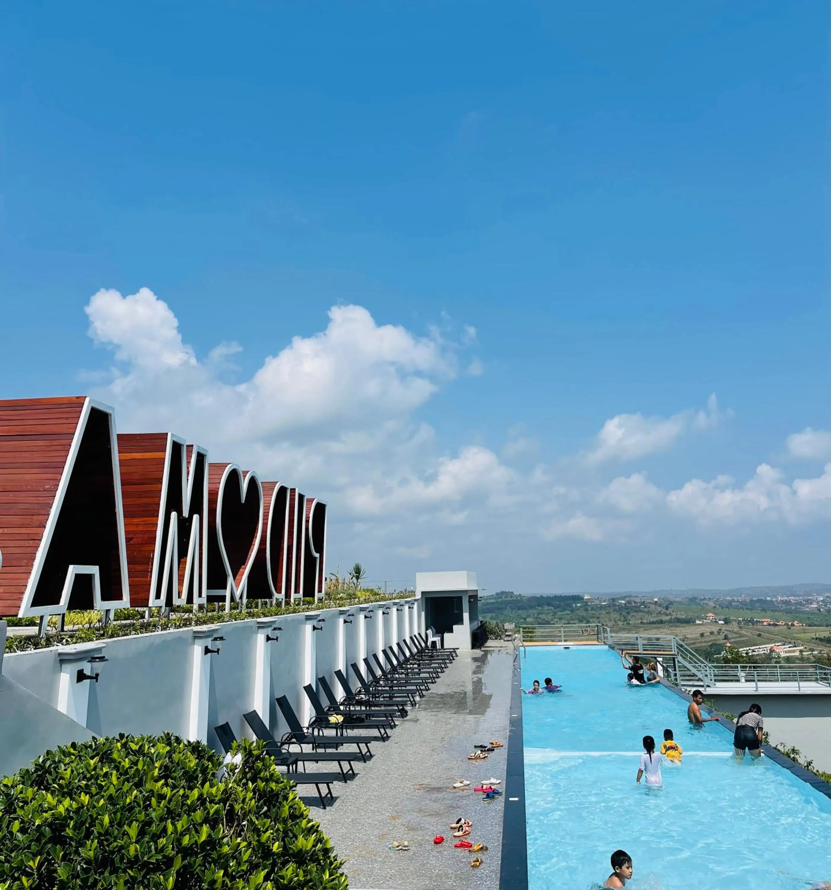 Swimming pool in Pidoma Resort by EHM