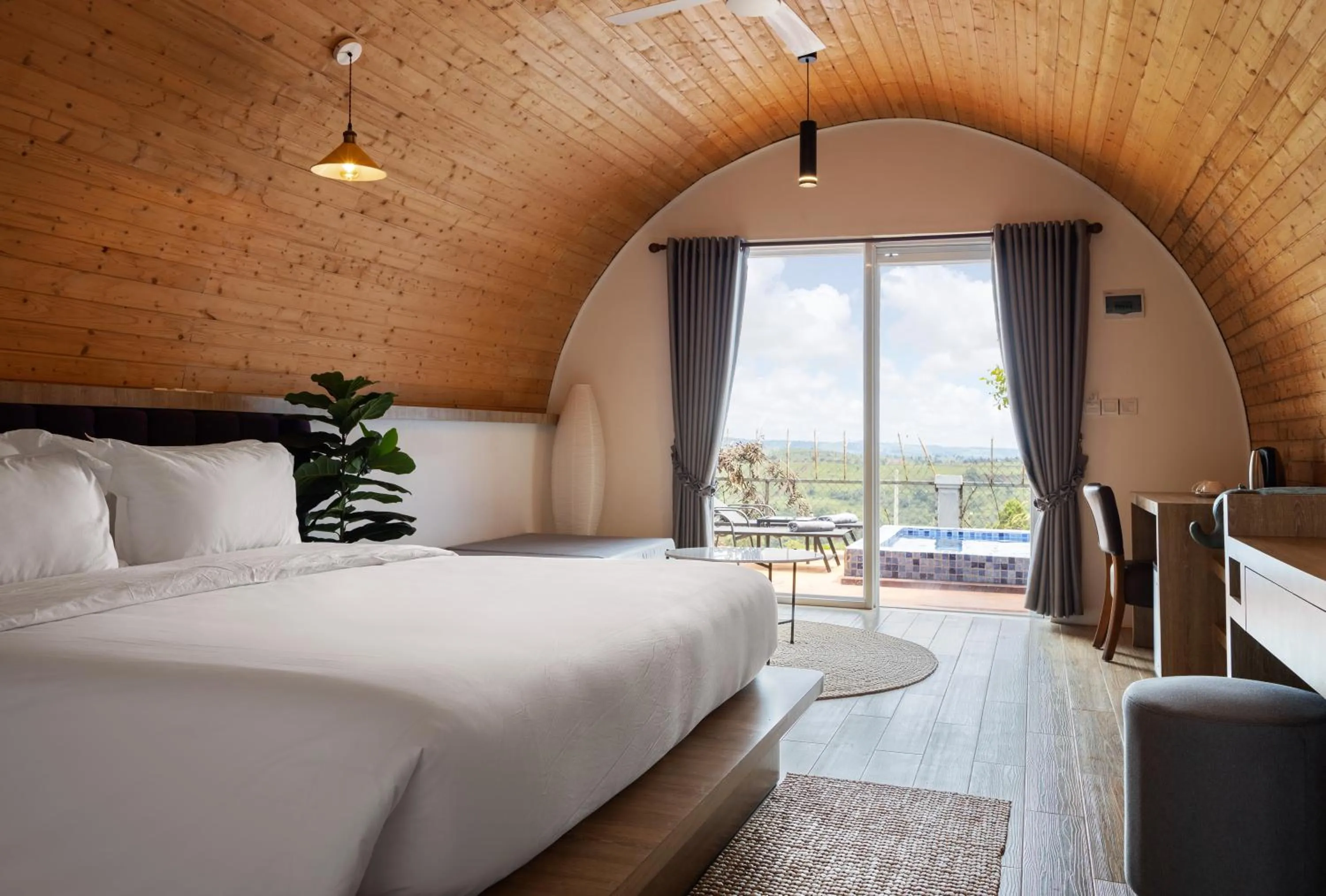 Bed in Pidoma Resort by EHM