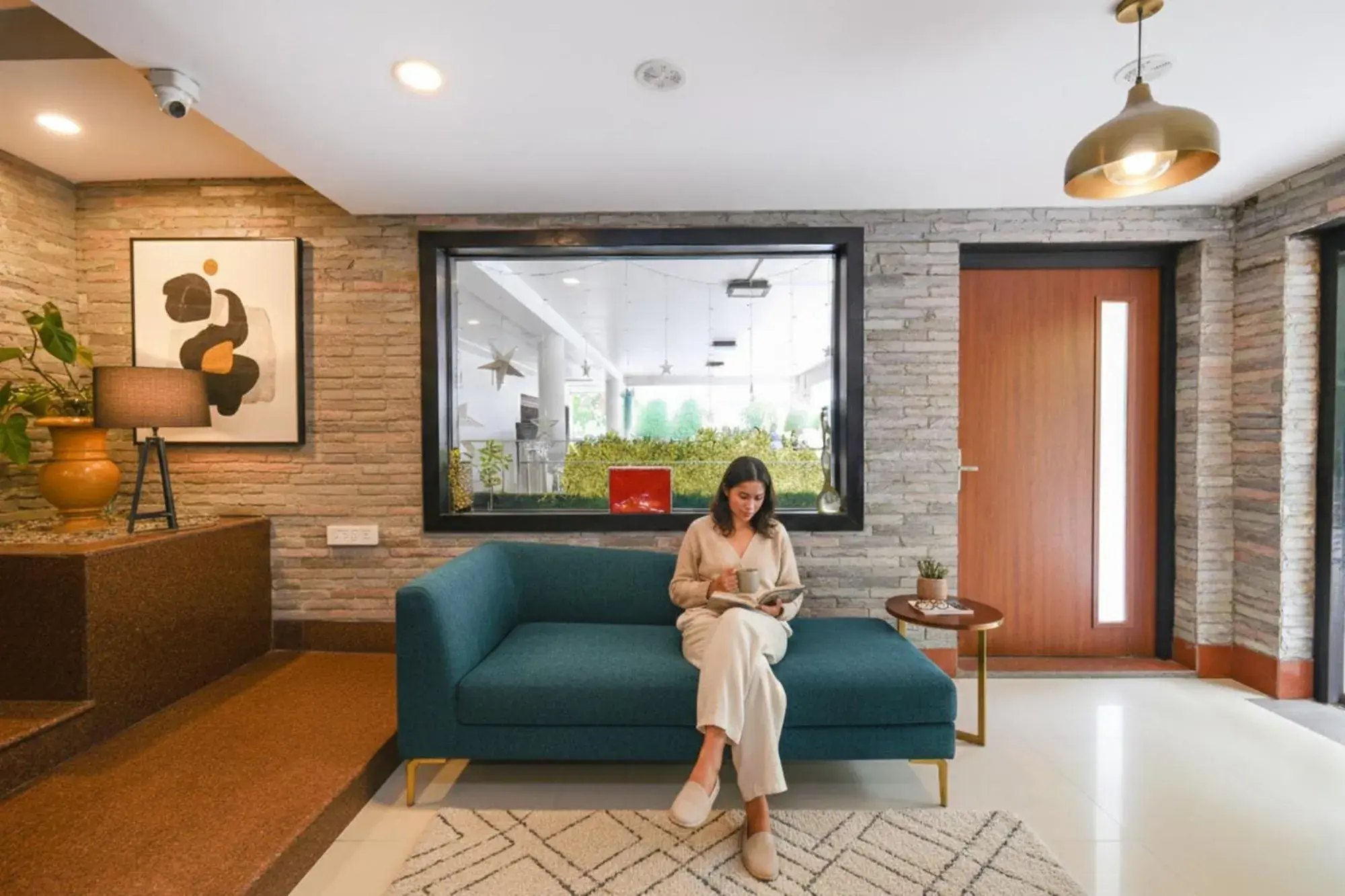 Lobby or reception in FabHotel A&M - Nr LV Prasad Institute, Banjara Hills Lobby or reception in FabHotel A&M - Nr LV Prasad Institute, Banjara Hills