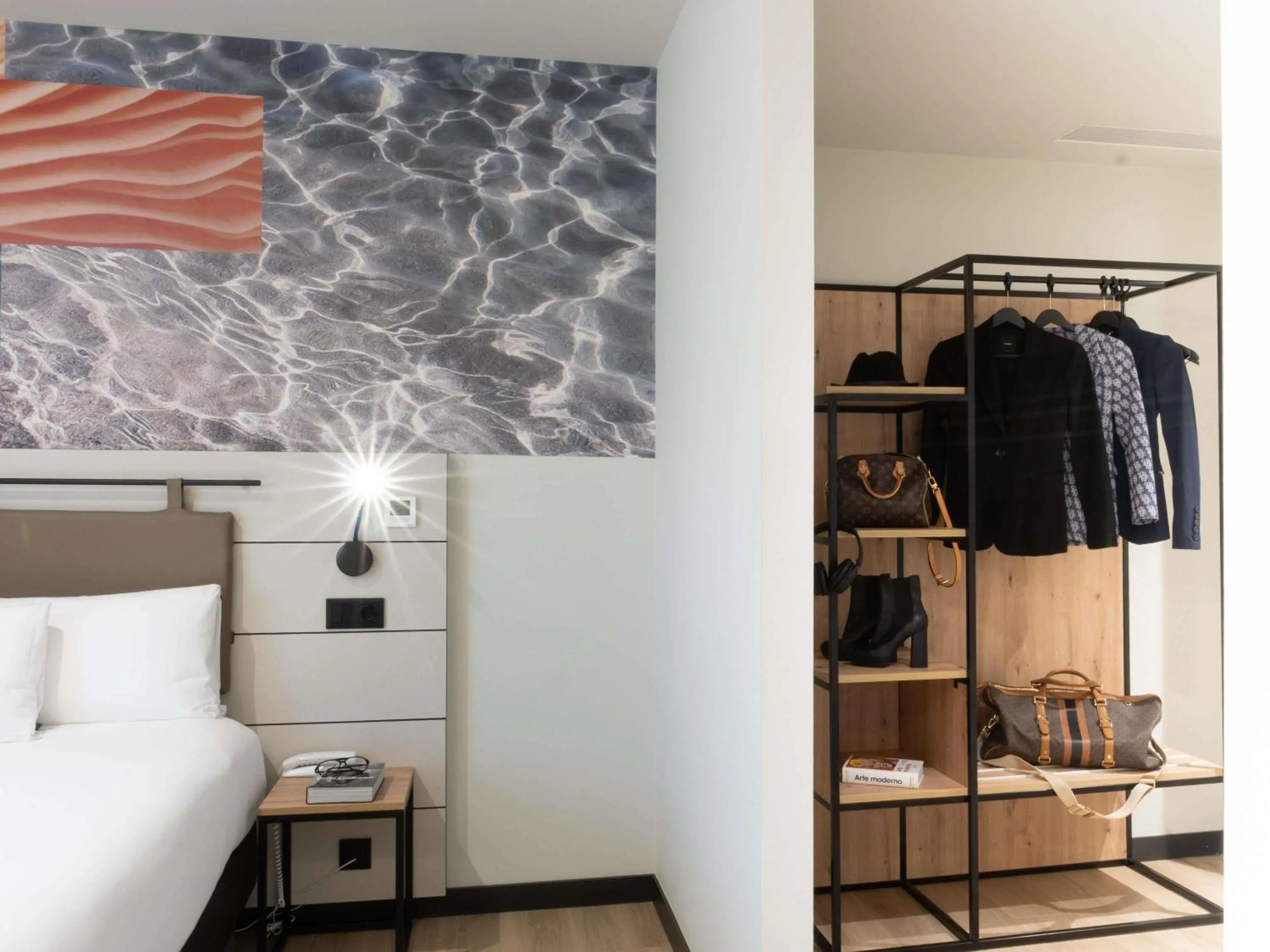 Bedroom, Bed in ibis Styles Santander