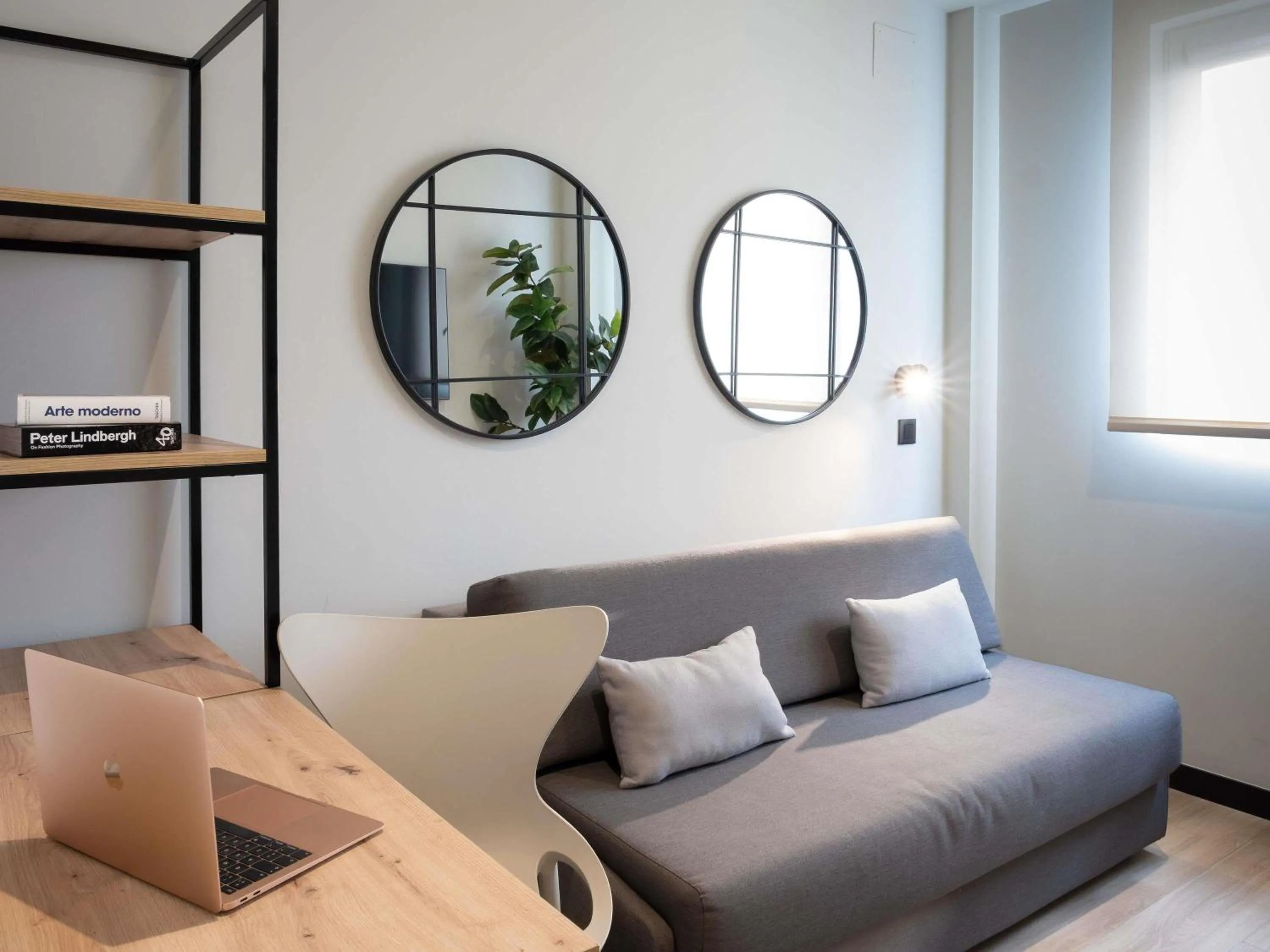 Bedroom in ibis Styles Santander