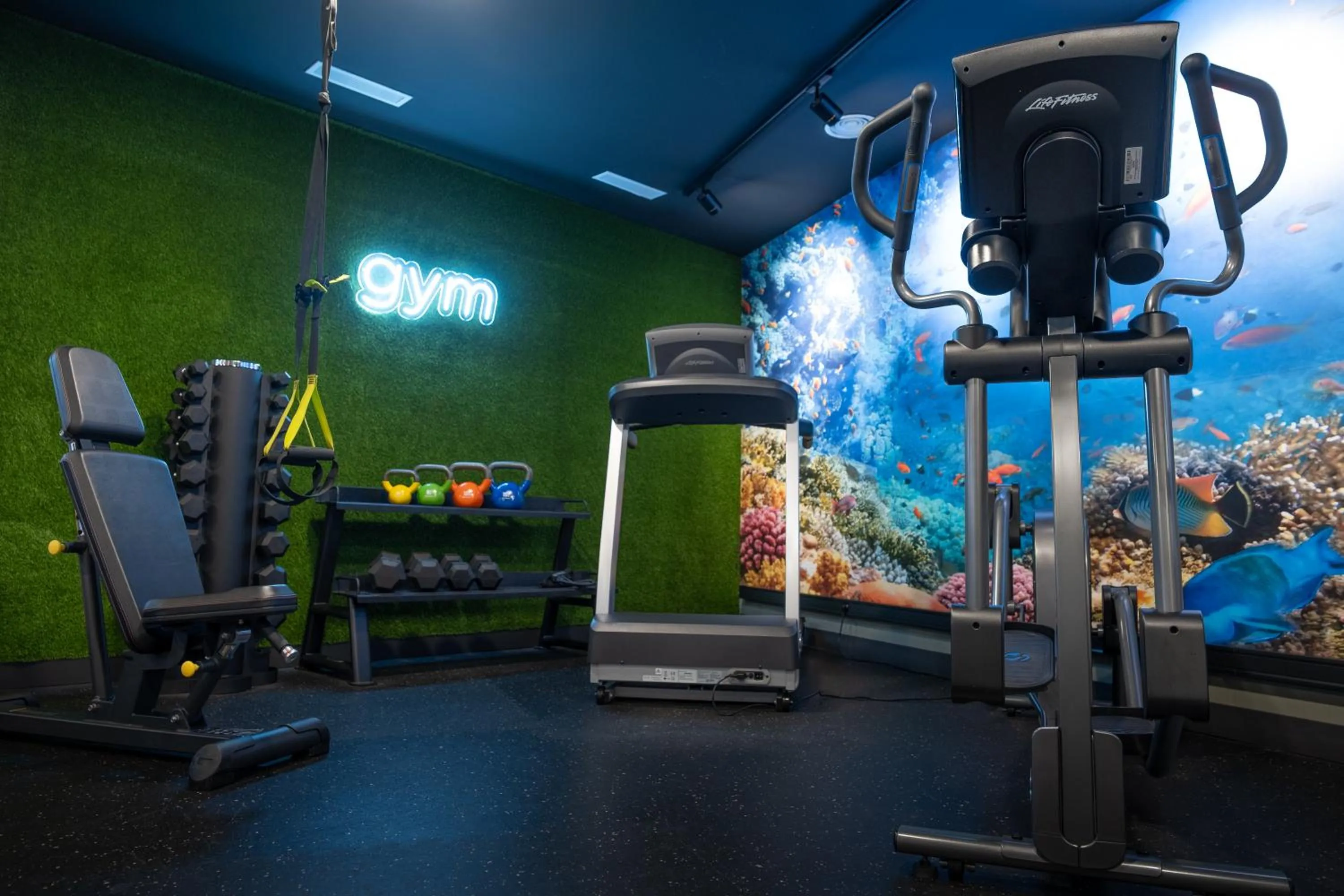 Fitness centre/facilities in ibis Styles Santander