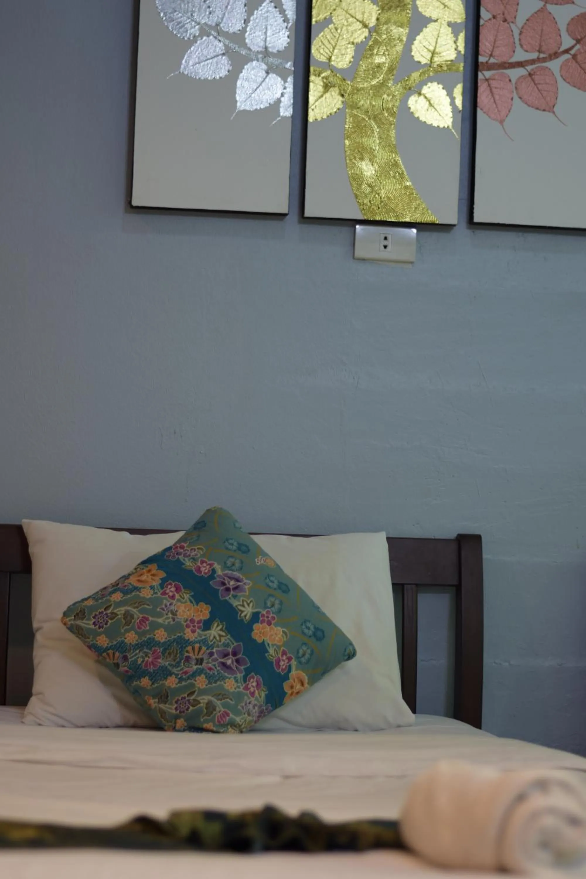 Bed in Thaweesuk Heritage Homestay