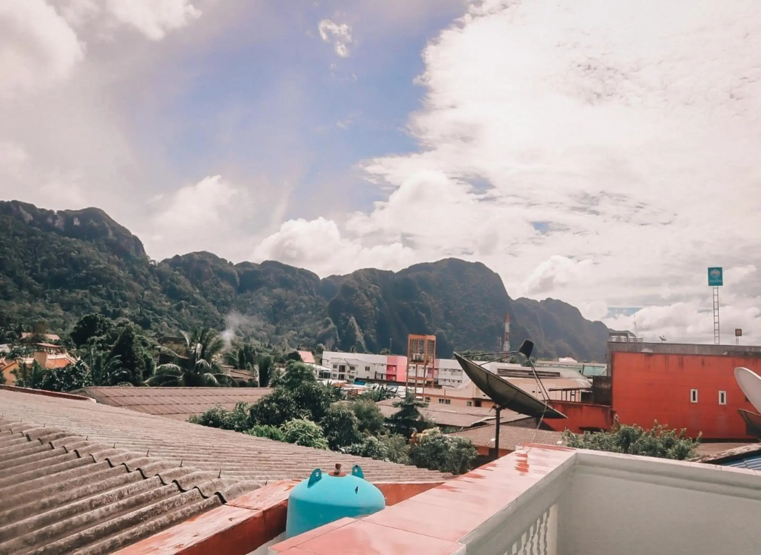 Mountain view in Thaweesuk Heritage Homestay Mountain view in Thaweesuk Heritage Homestay