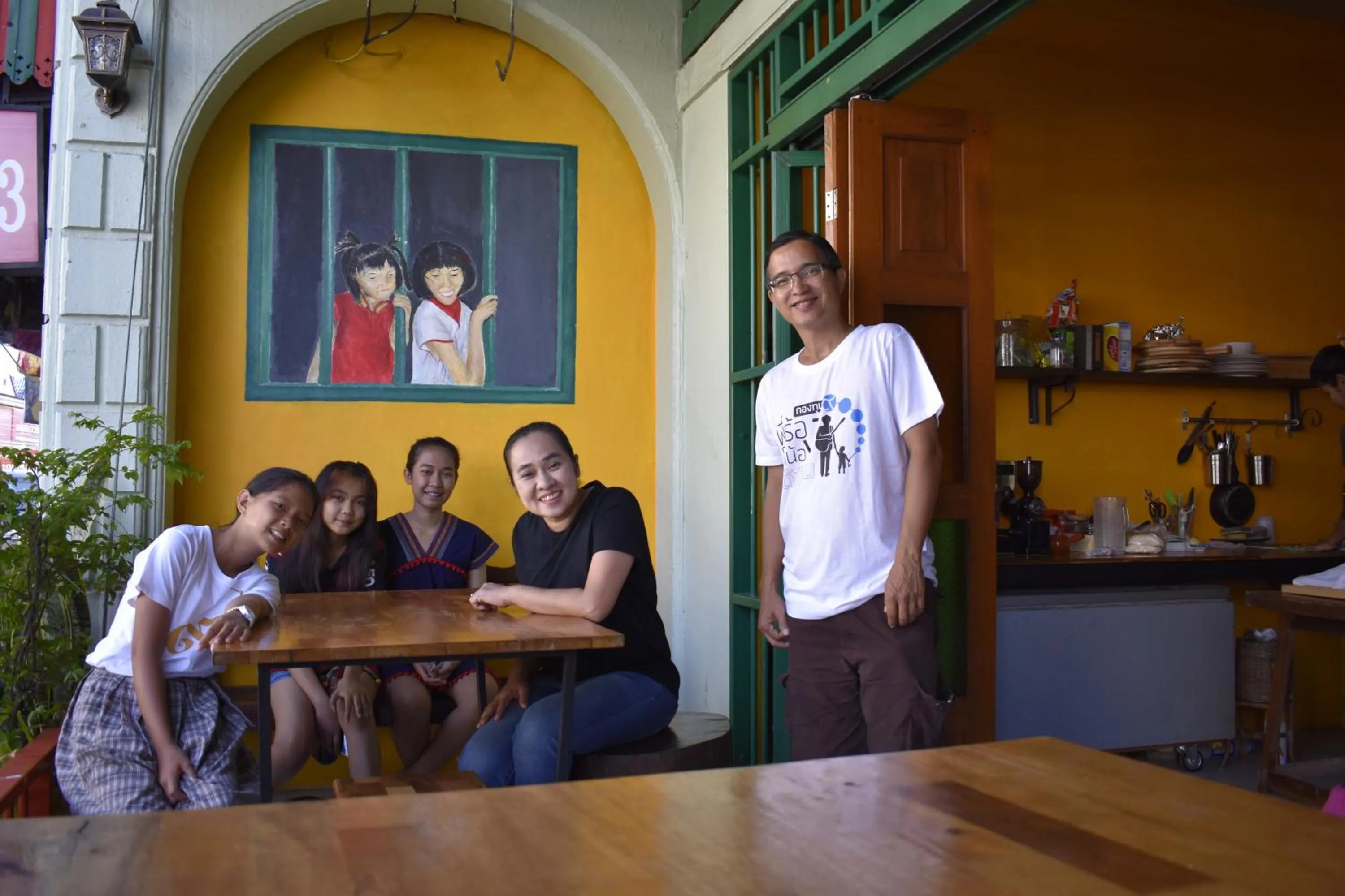 Balcony/Terrace in Thaweesuk Heritage Homestay