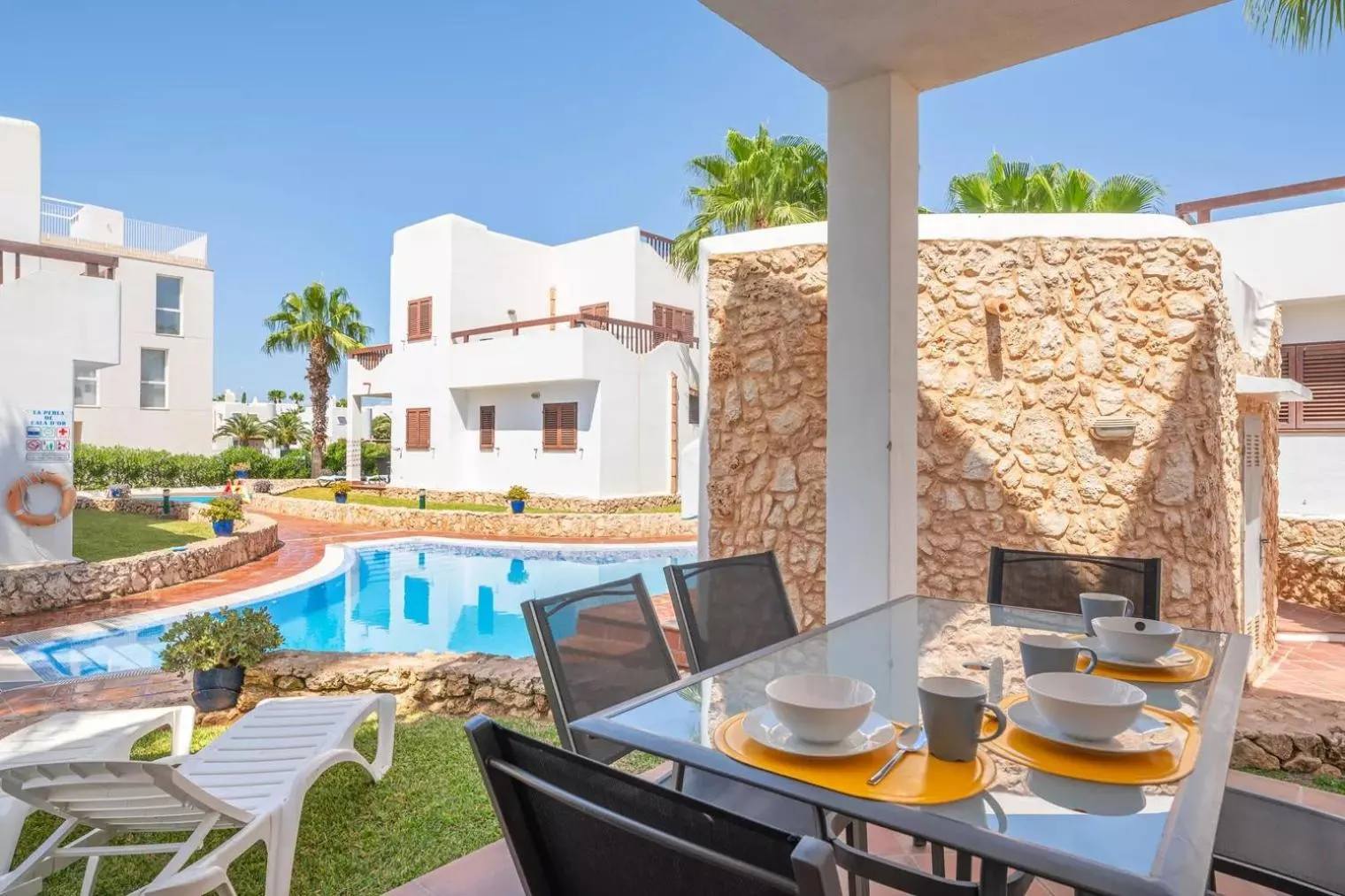 Pool view in LA PERLA DE CALA DOR