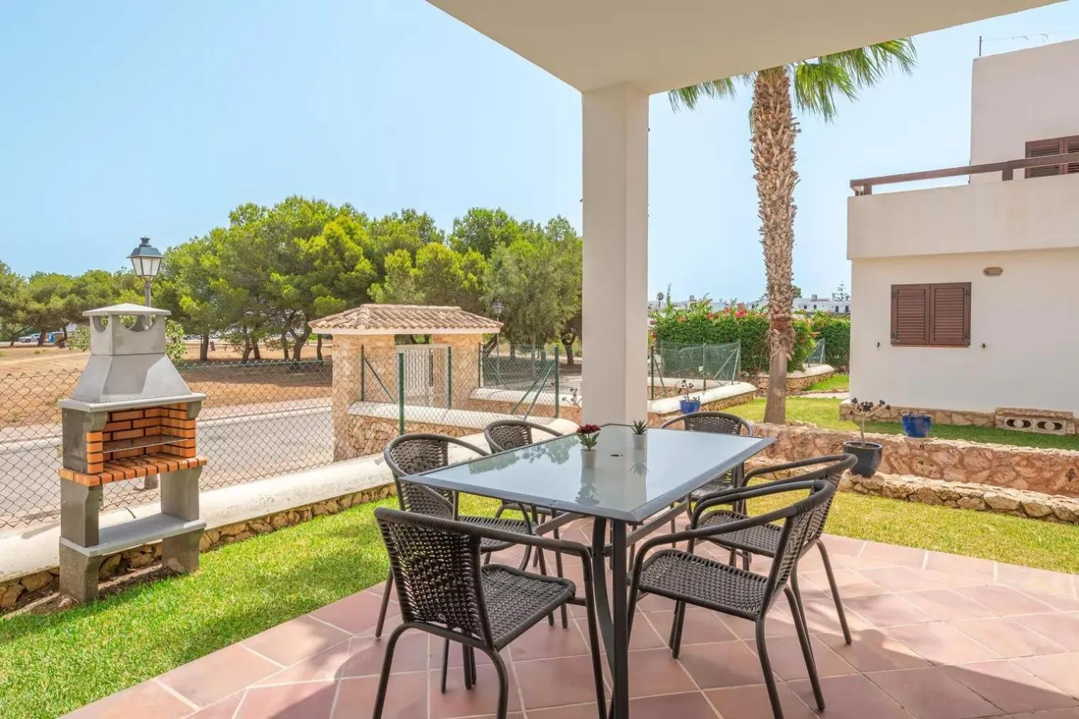 BBQ facilities in LA PERLA DE CALA DOR