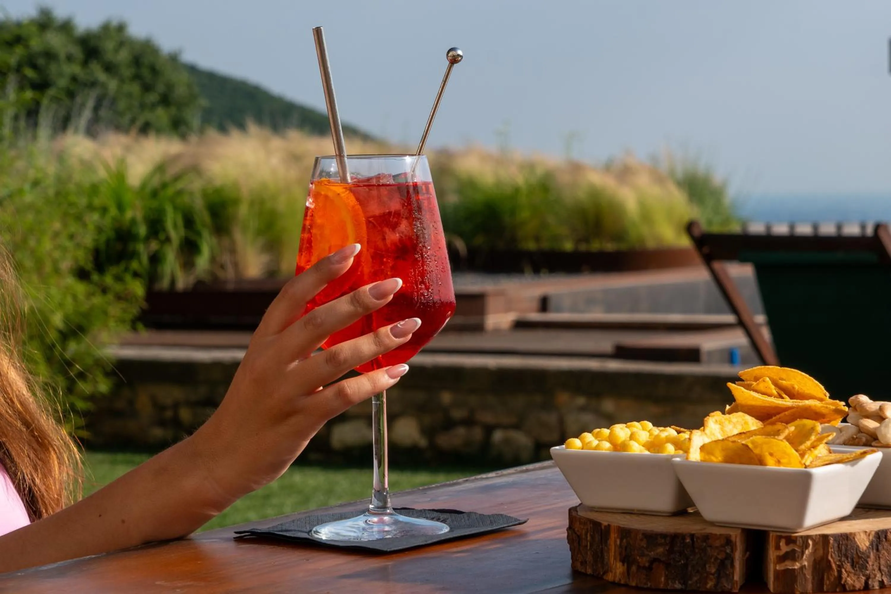 Natural landscape in Villa Balis Crema Verona Hills