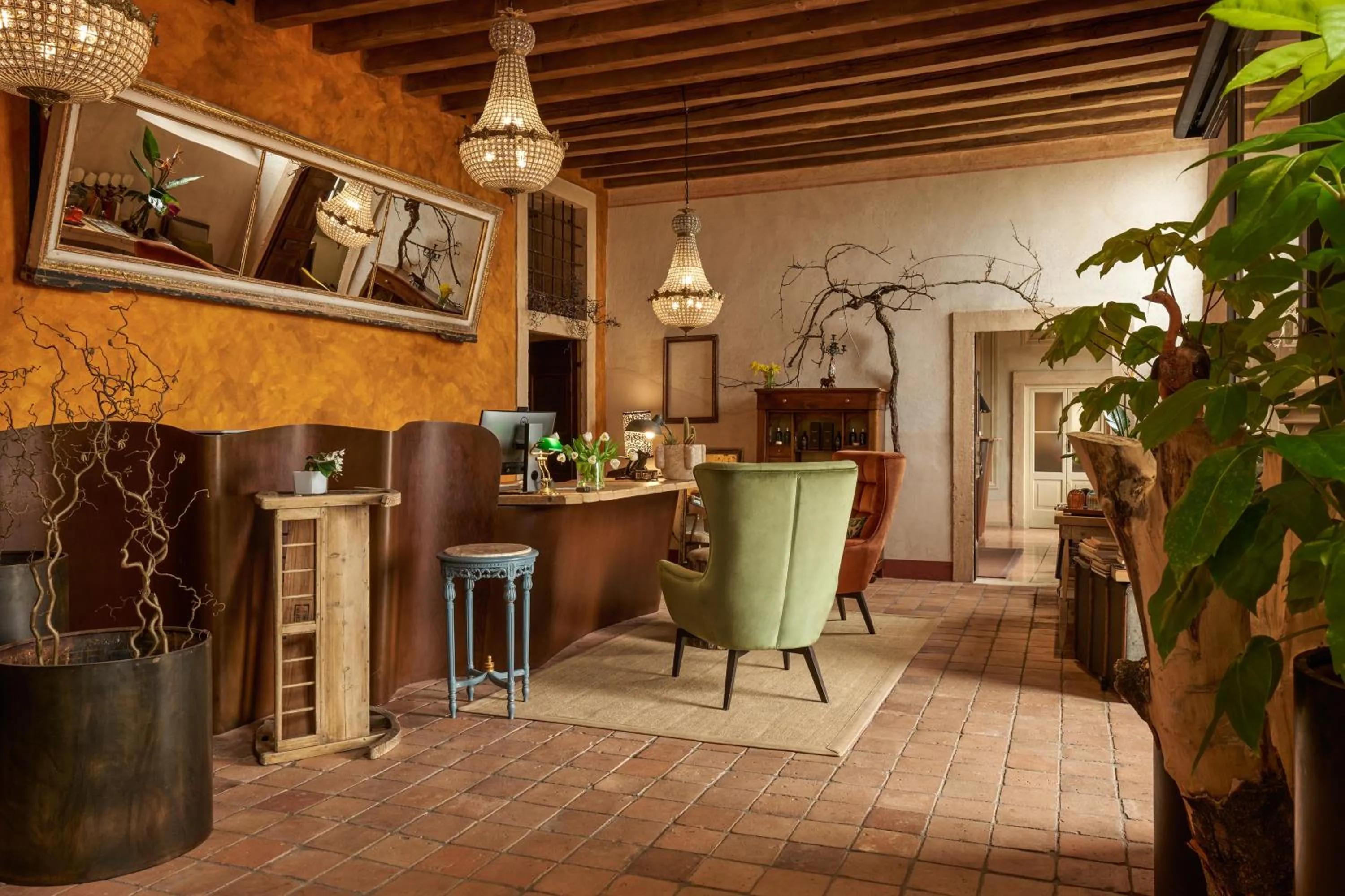 Lobby or reception in Villa Balis Crema Verona Hills