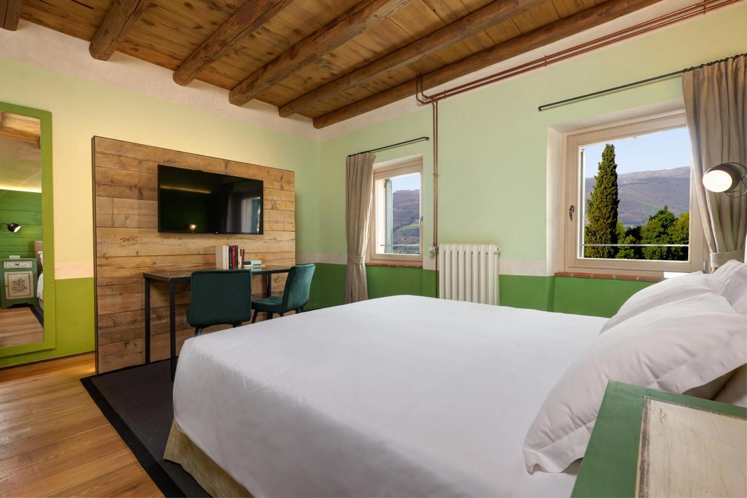 Bedroom, Bed in Villa Balis Crema Verona Hills