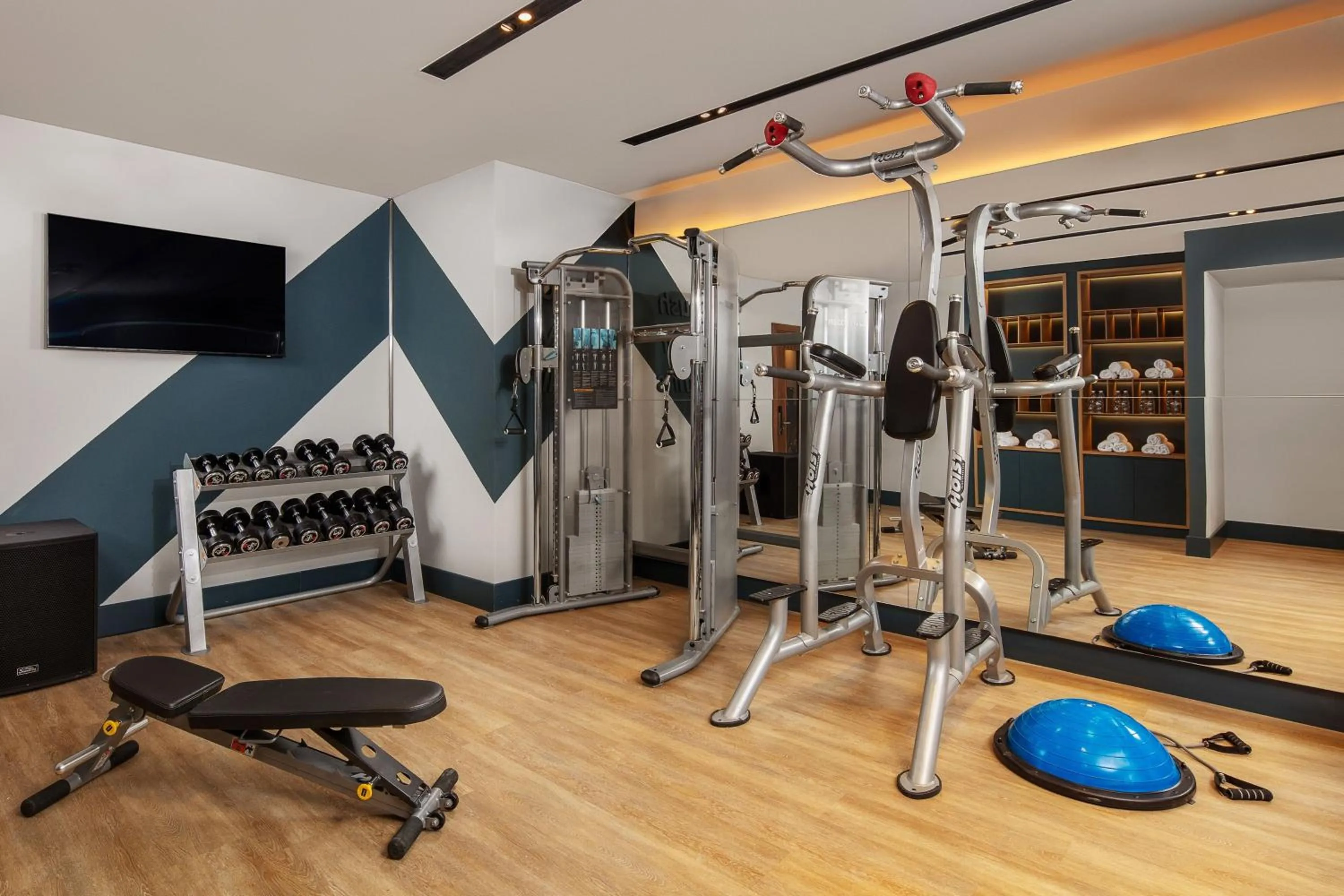 Fitness centre/facilities in Lokalist, Istanbul, a Tribute Portfolio Hotel
