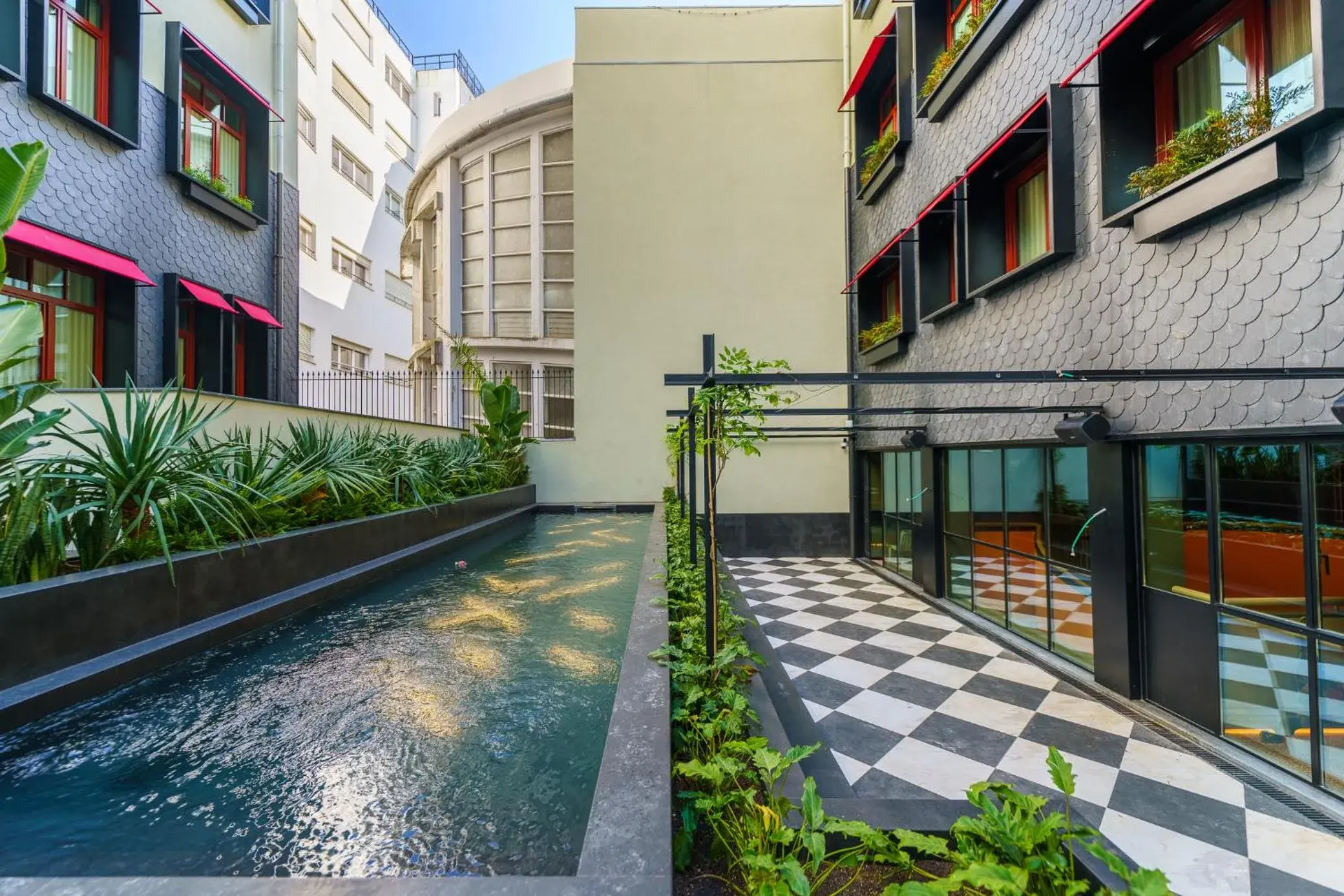 Swimming pool in The Editory Boulevard Aliados Hotel - Preferred Hotels Swimming pool in The Editory Boulevard Aliados Hotel - Preferred Hotels