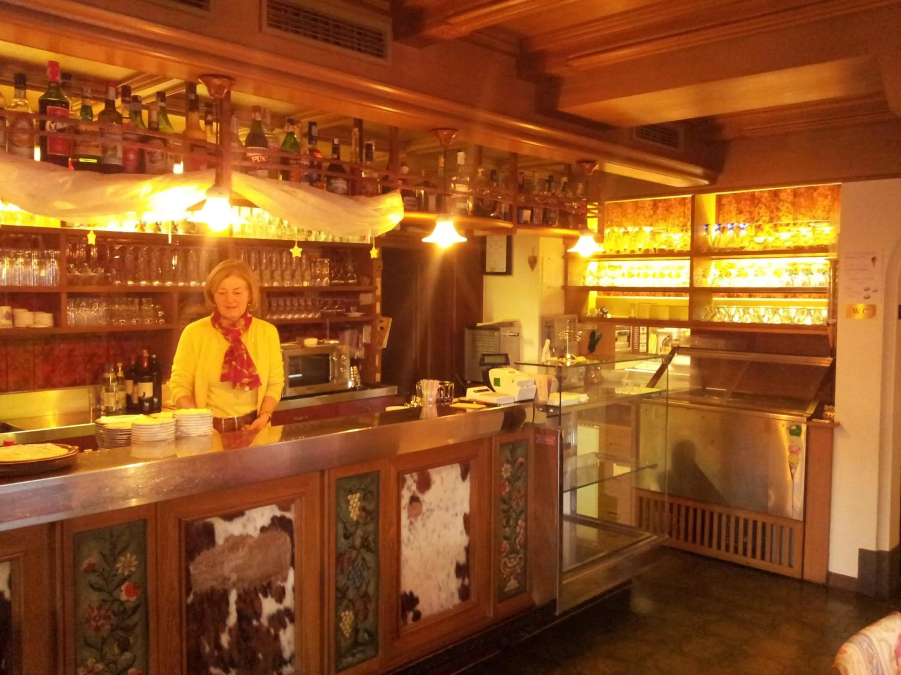 Lounge or bar in Hotel Garni Doris