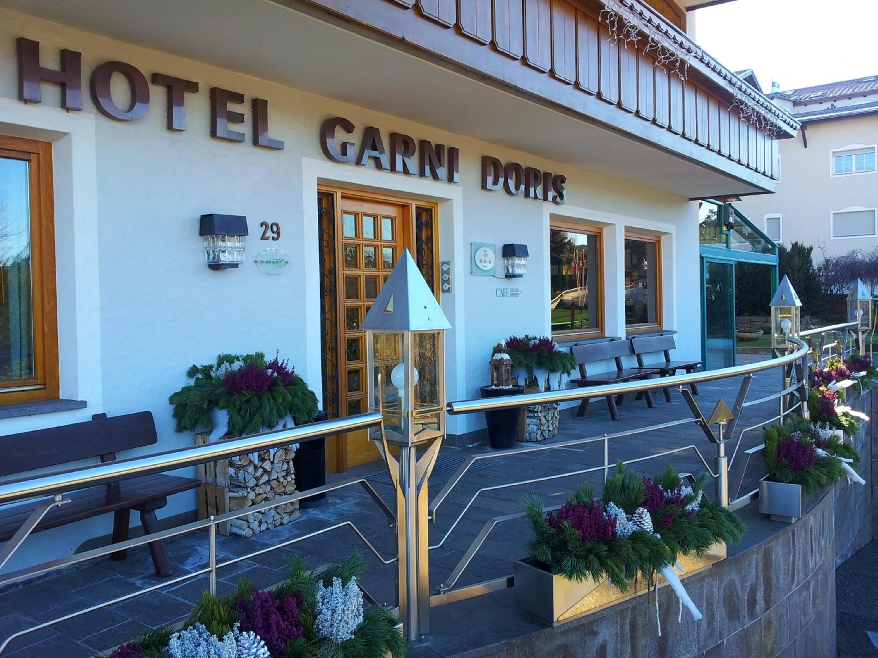 Facade/entrance in Hotel Garni Doris