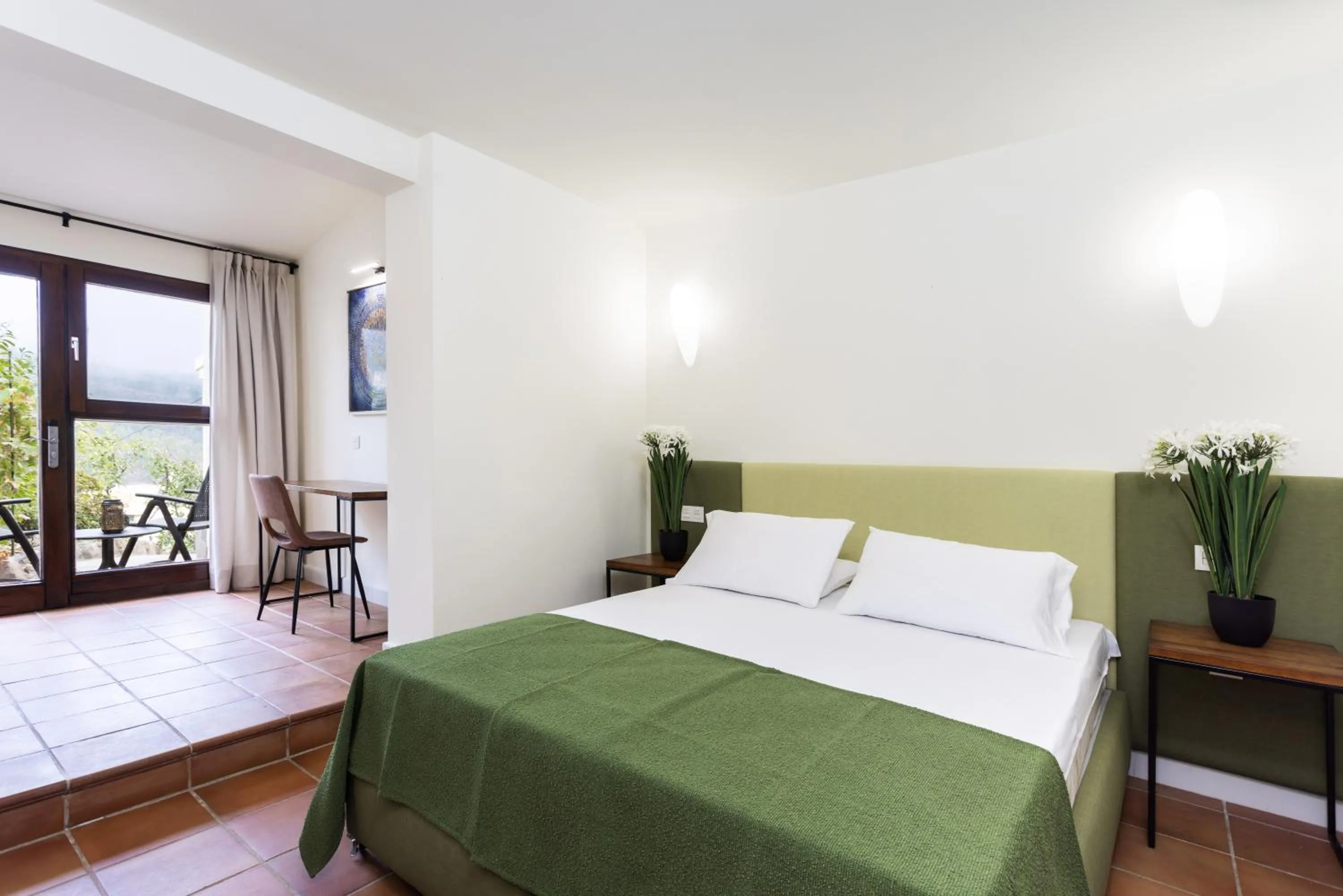 Bedroom, Bed in Hotel Alta Montaña