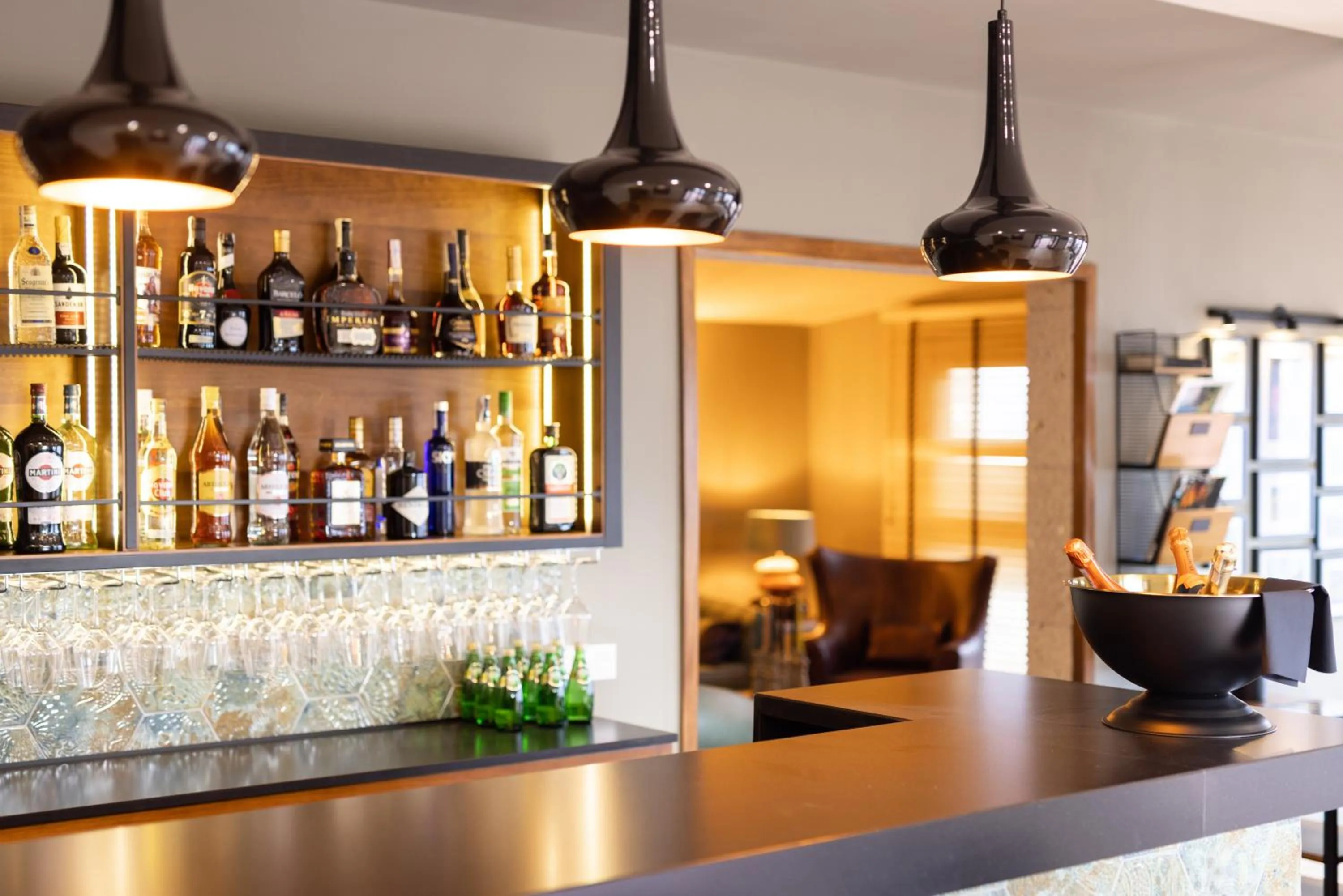 Lounge or bar in Hotel Alta Montaña