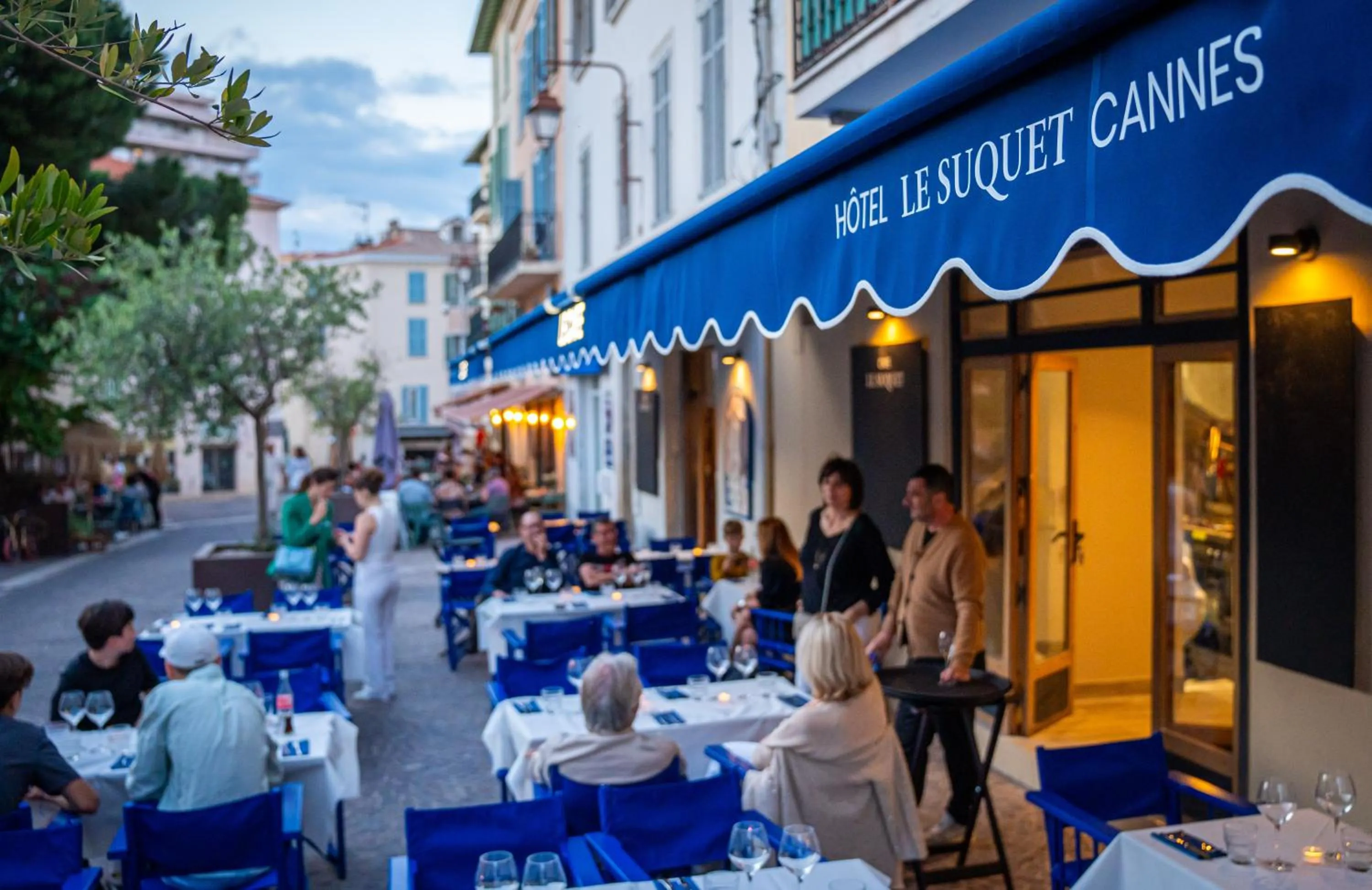 Restaurant/places to eat in Hotel Le Suquet Cannes