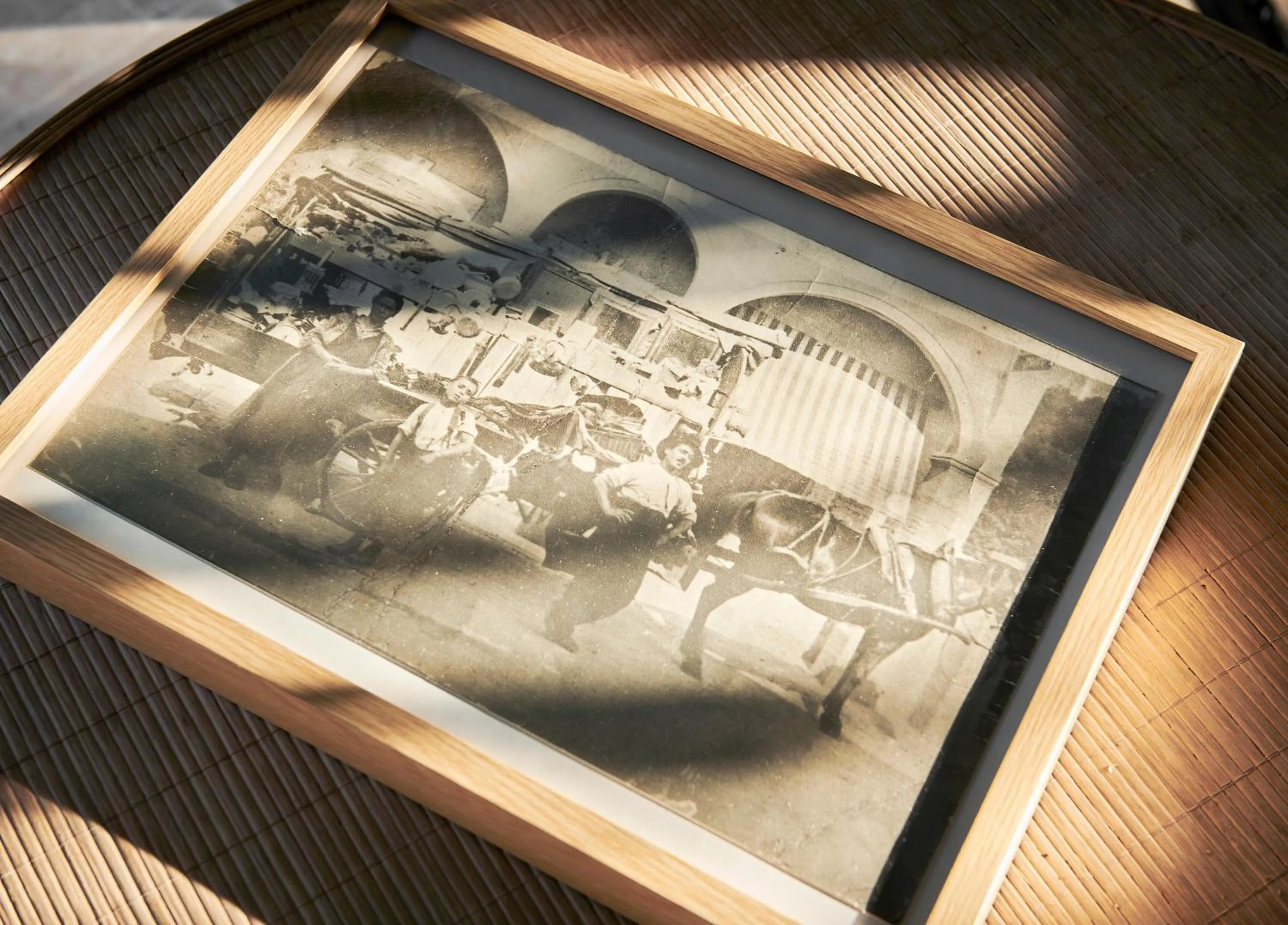 Decorative detail in Hotel Le Suquet Cannes