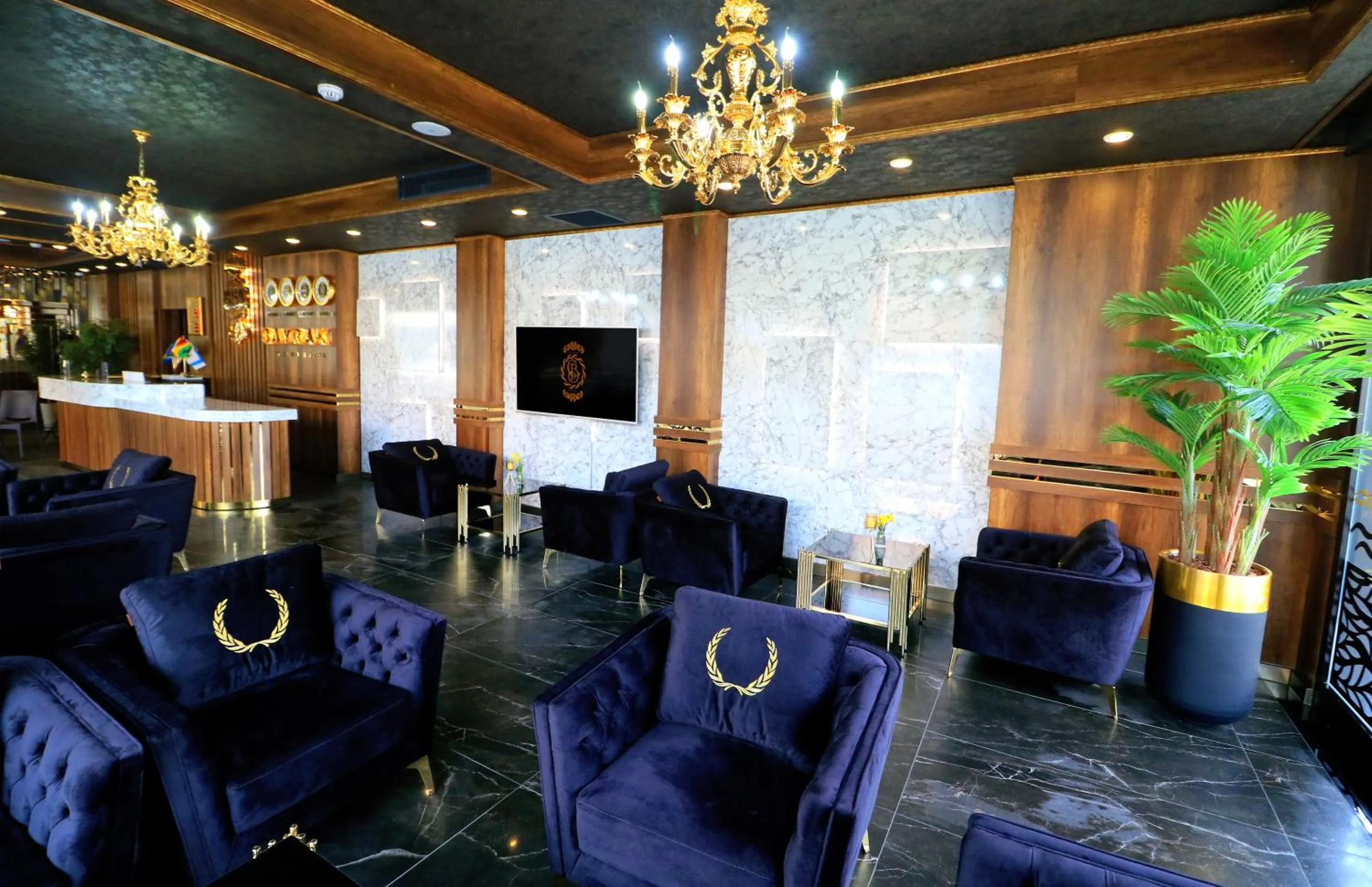 Lobby or reception in Bayrak Grand Hotel