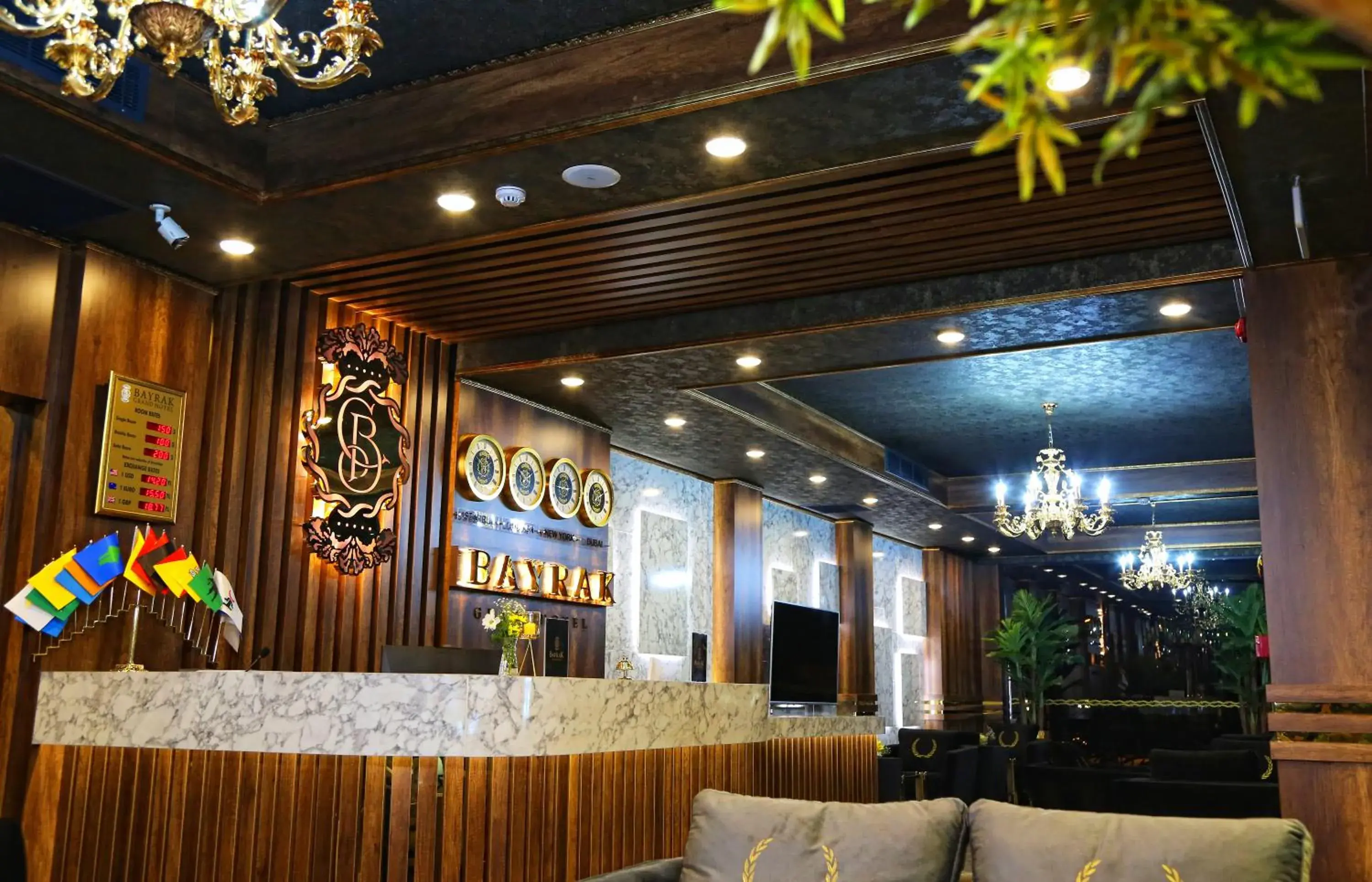 Lobby or reception in Bayrak Grand Hotel Lobby or reception in Bayrak Grand Hotel
