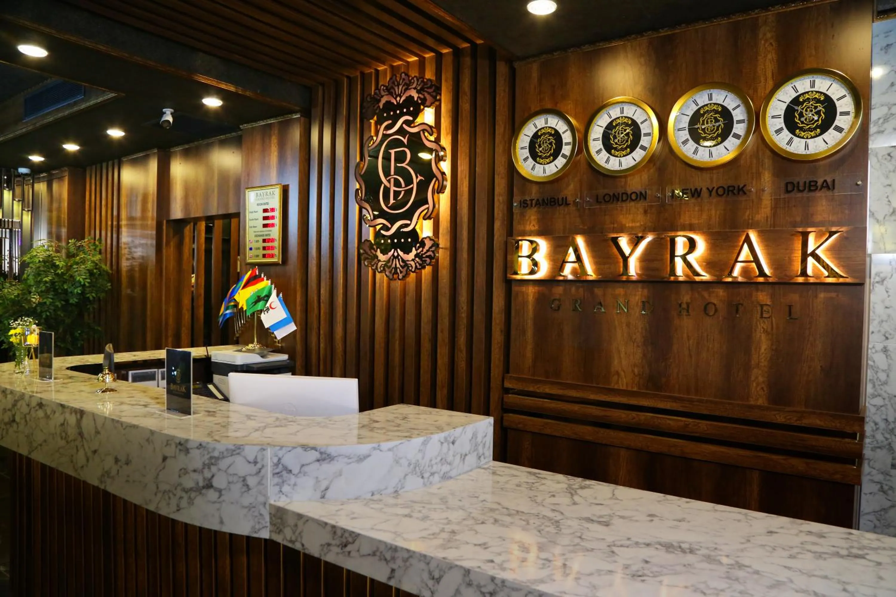 Lobby or reception in Bayrak Grand Hotel