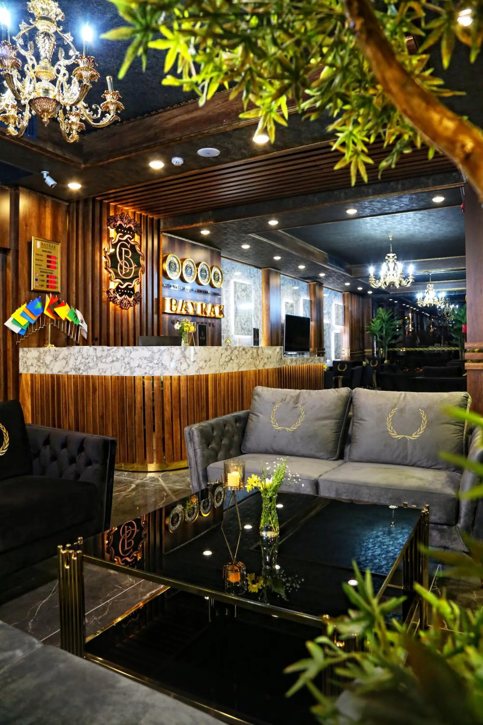 Lobby or reception in Bayrak Grand Hotel