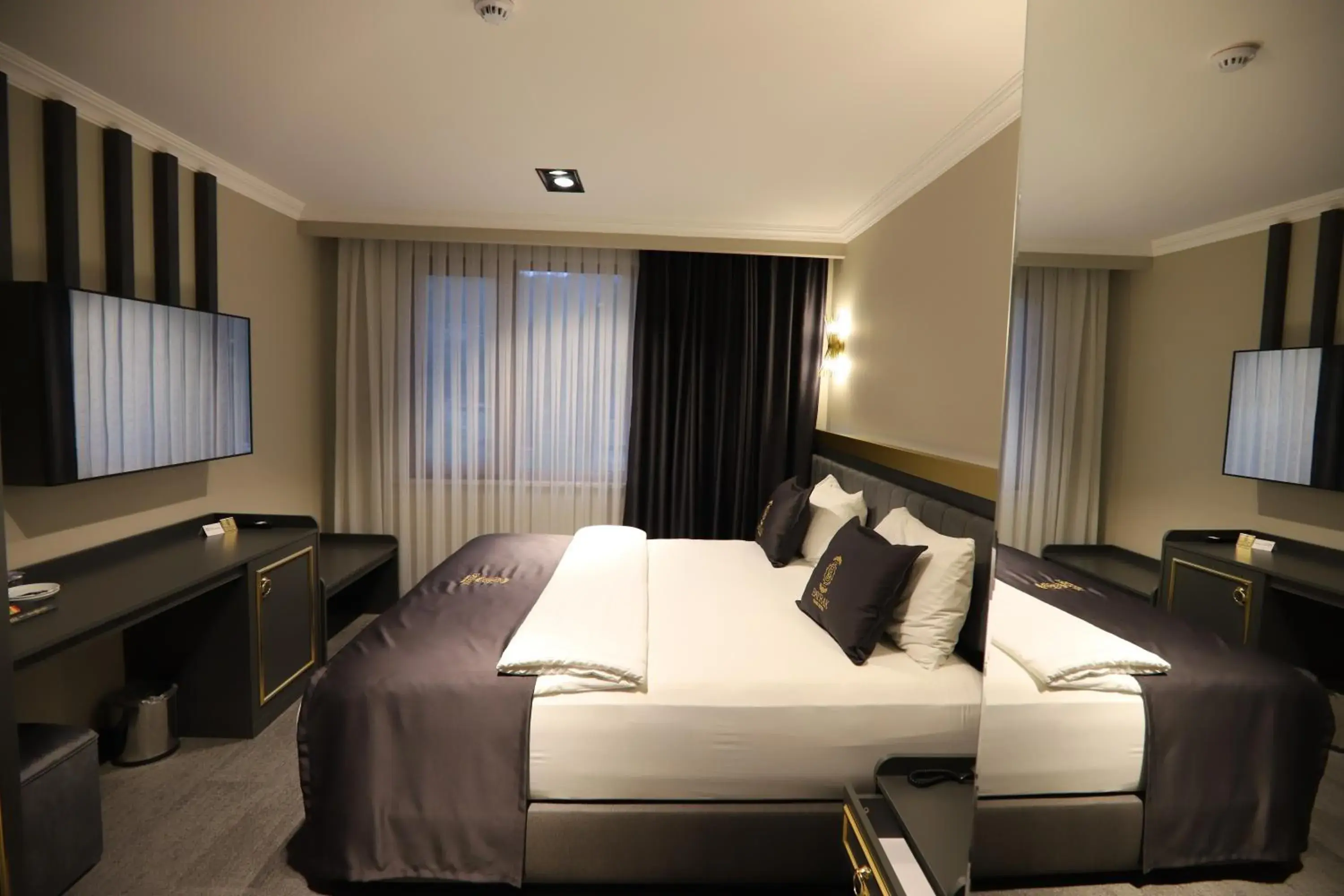 Bed in Bayrak Grand Hotel Bed in Bayrak Grand Hotel