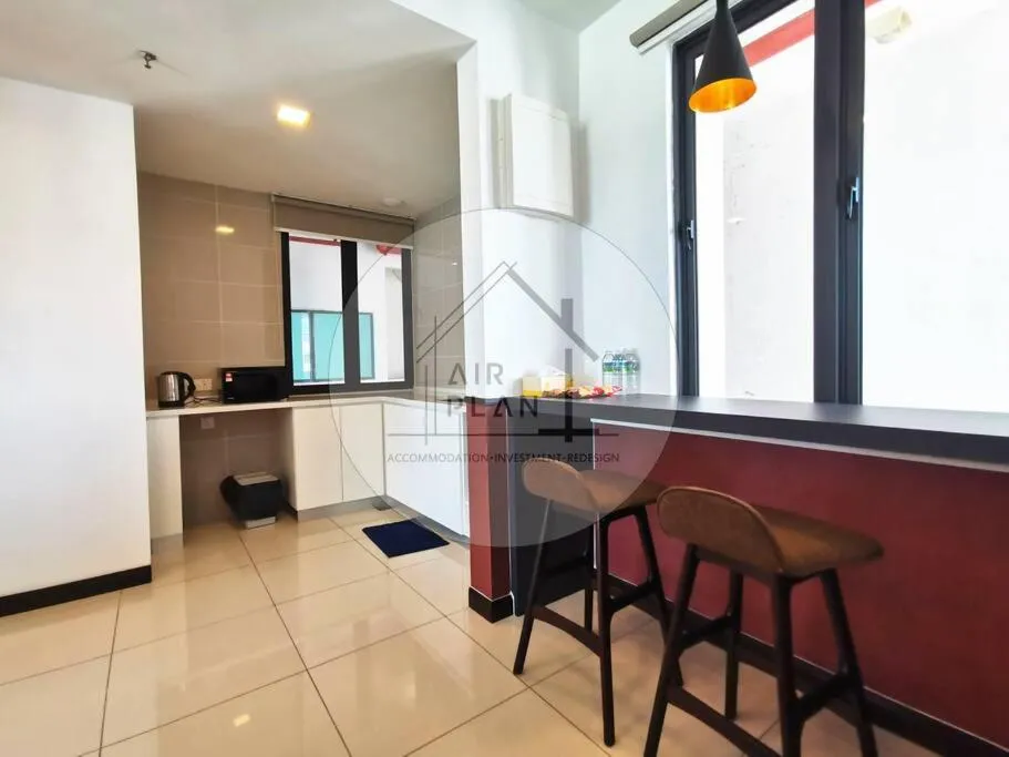 Kitchen or kitchenette in PD D’Wharf Amazing Seaview Suite 9 (Up to 6 Pax)