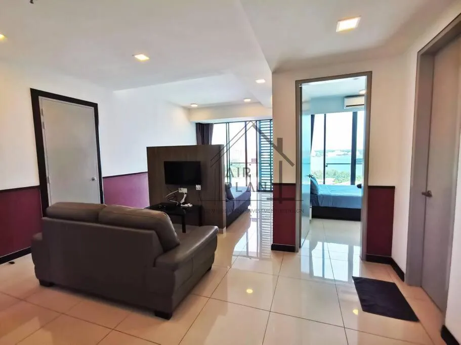 Living room in PD D’Wharf Amazing Seaview Suite 9 (Up to 6 Pax)