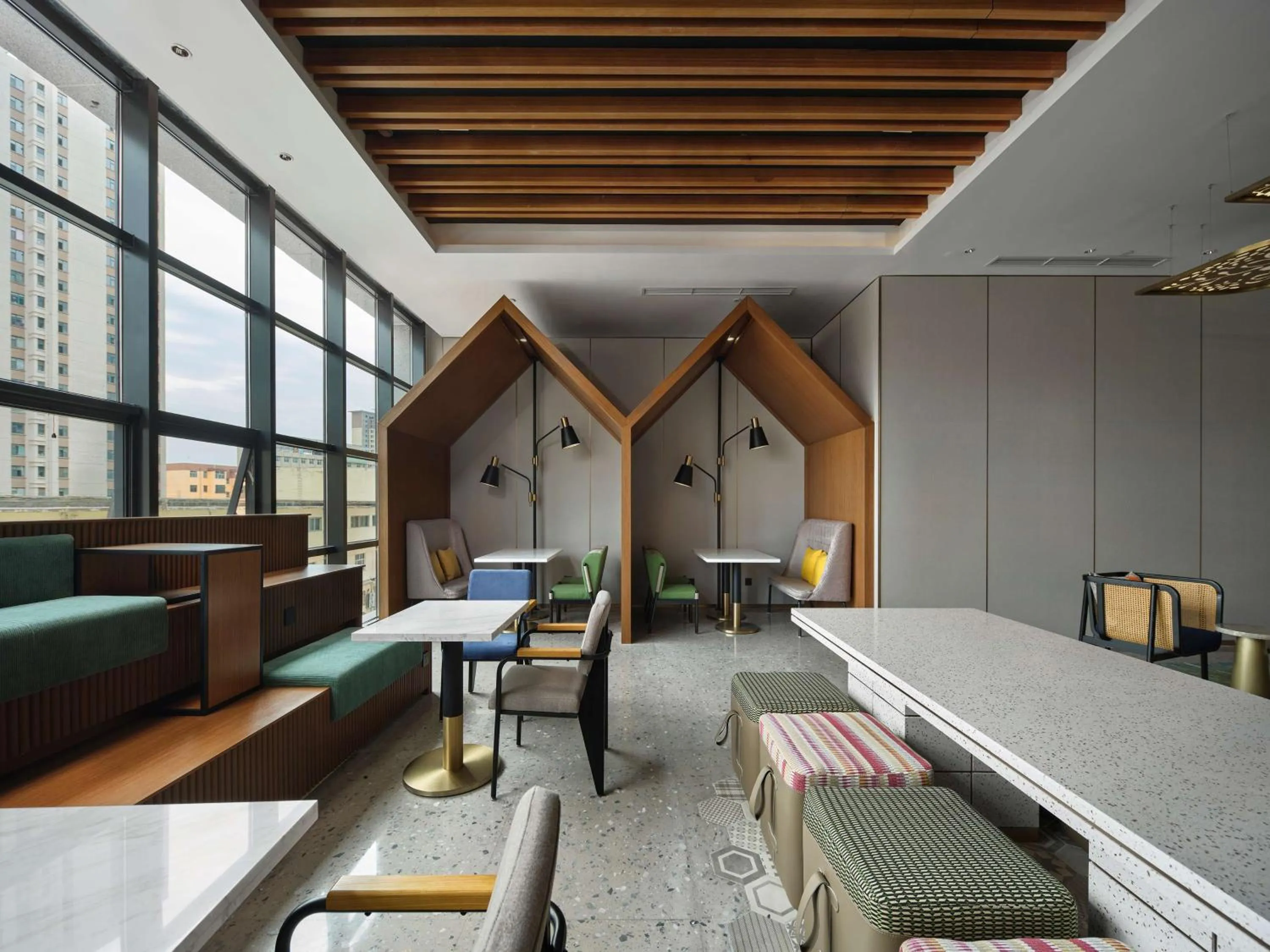 Lobby or reception in Hilton Garden Inn Jincheng Gushuyuan