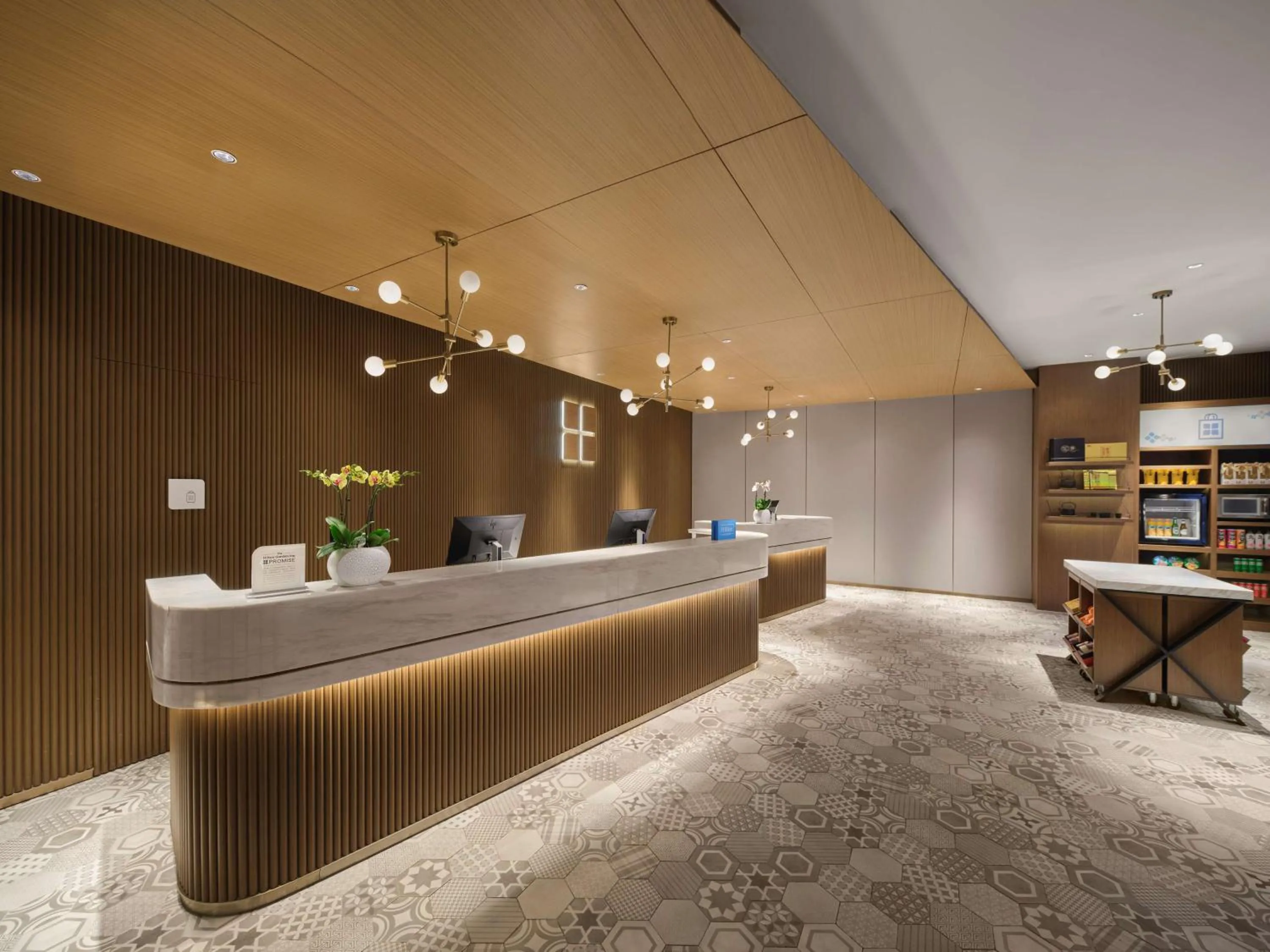 Lobby or reception in Hilton Garden Inn Jincheng Gushuyuan