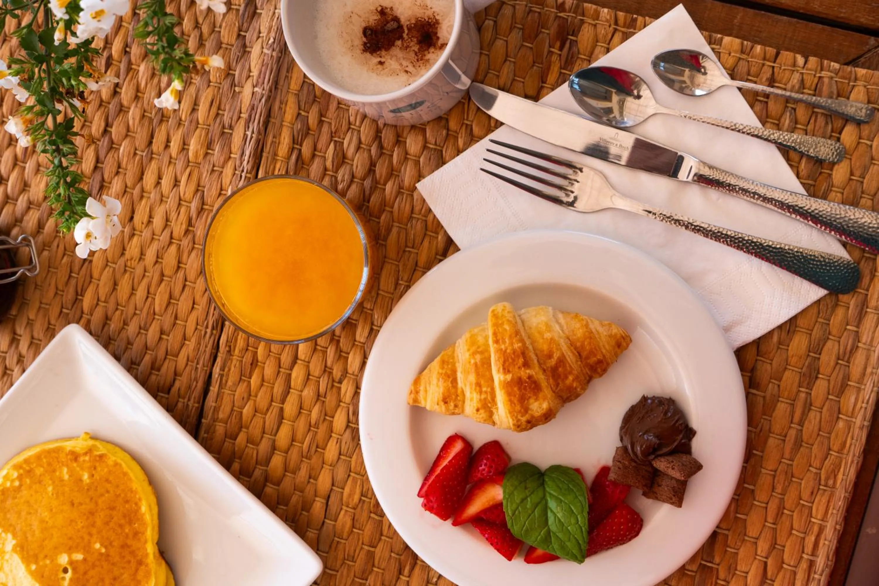 Breakfast in Finca Amapola - Agrotourismus