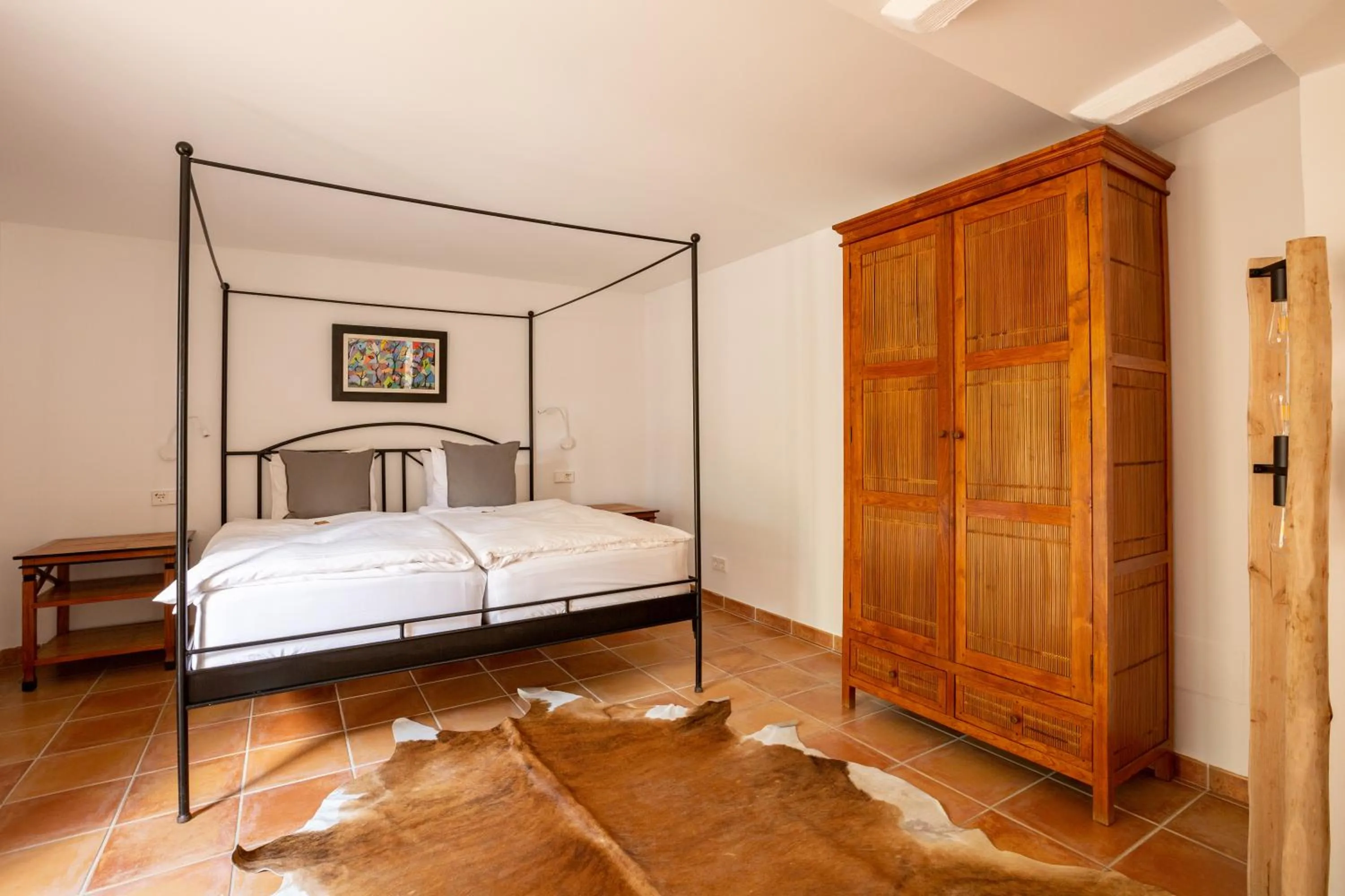 Bedroom, Bed in Finca Amapola - Agrotourismus