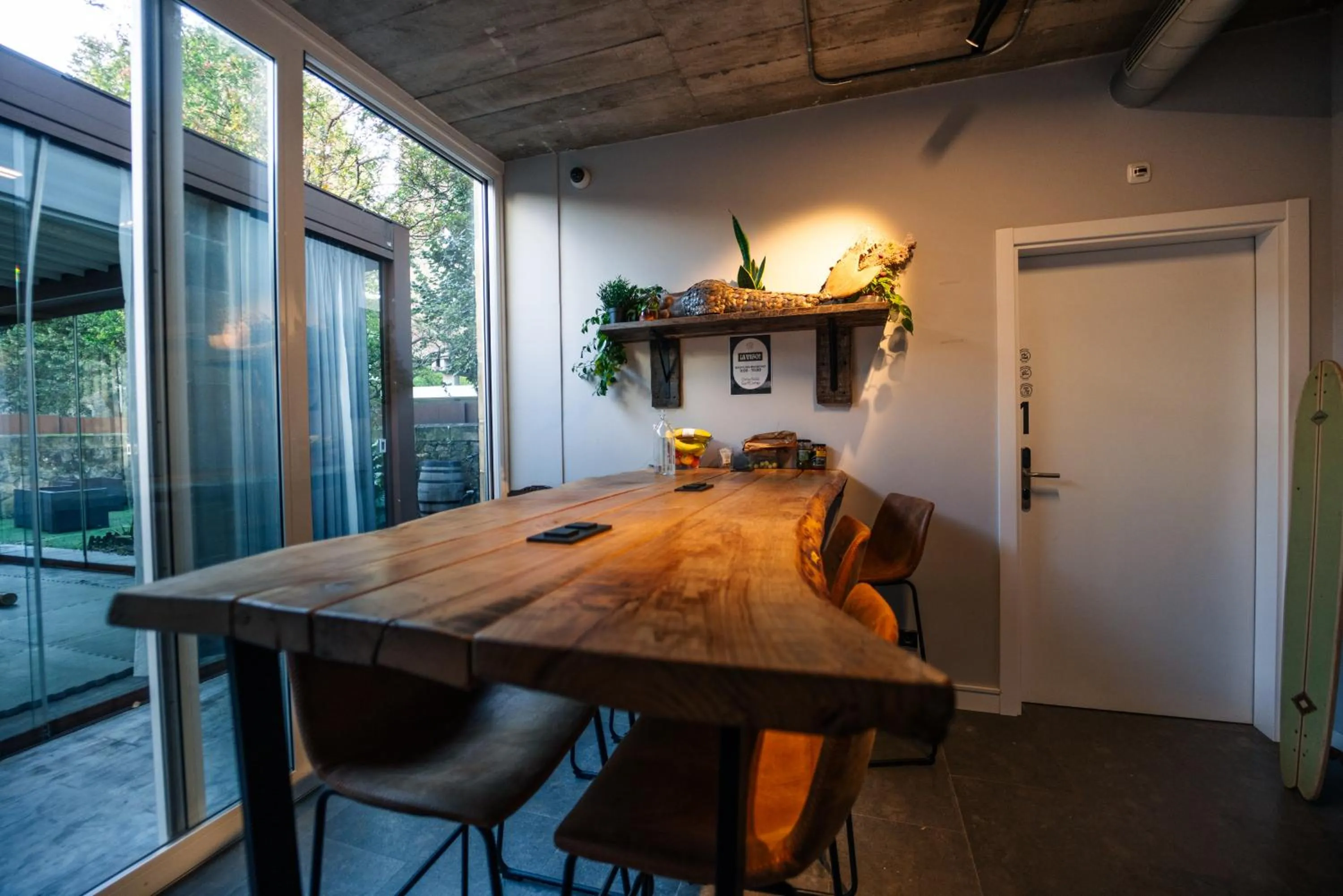 Kitchen or kitchenette in Zarautz Surf House