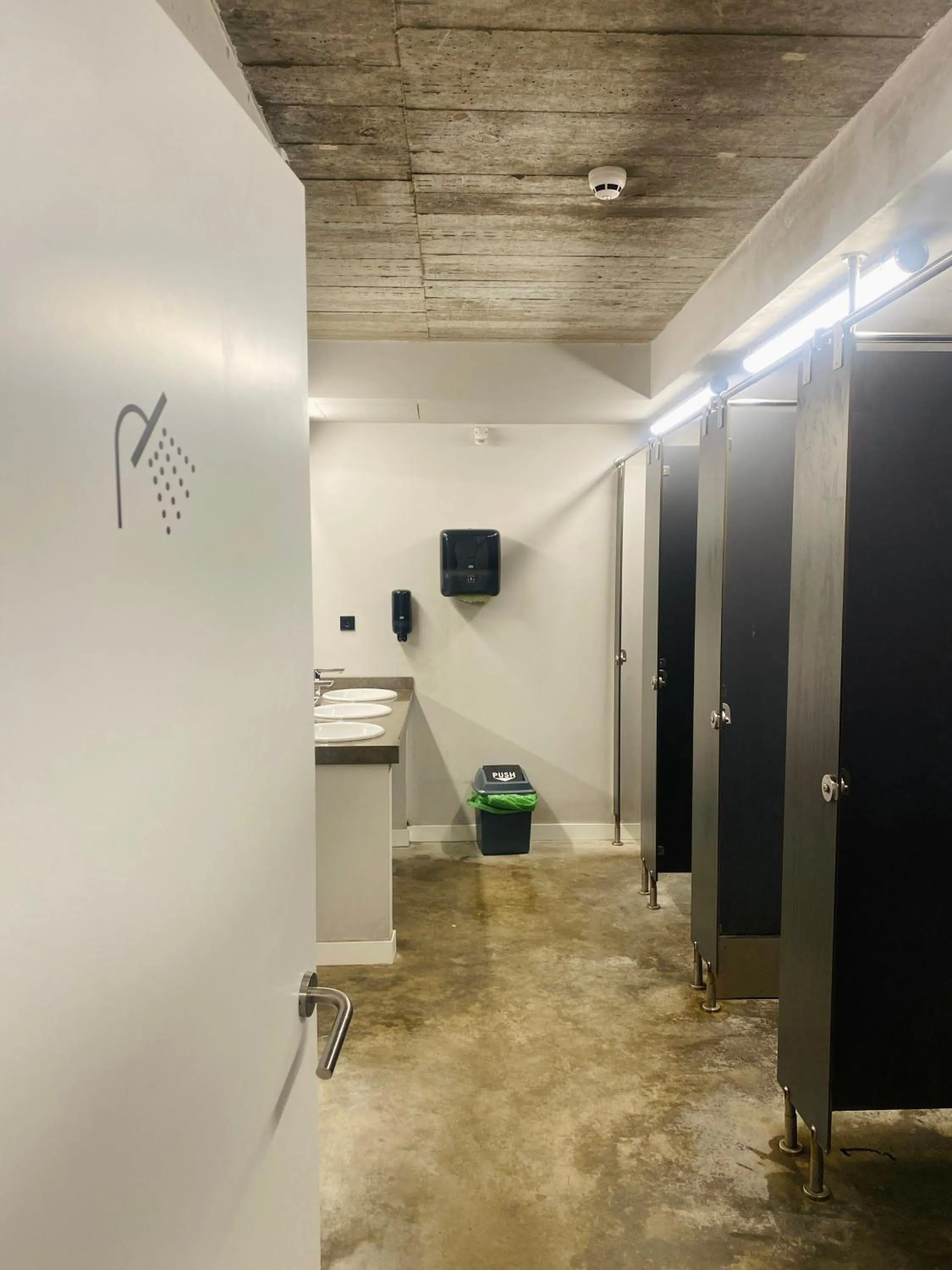 Shower in Zarautz Surf House
